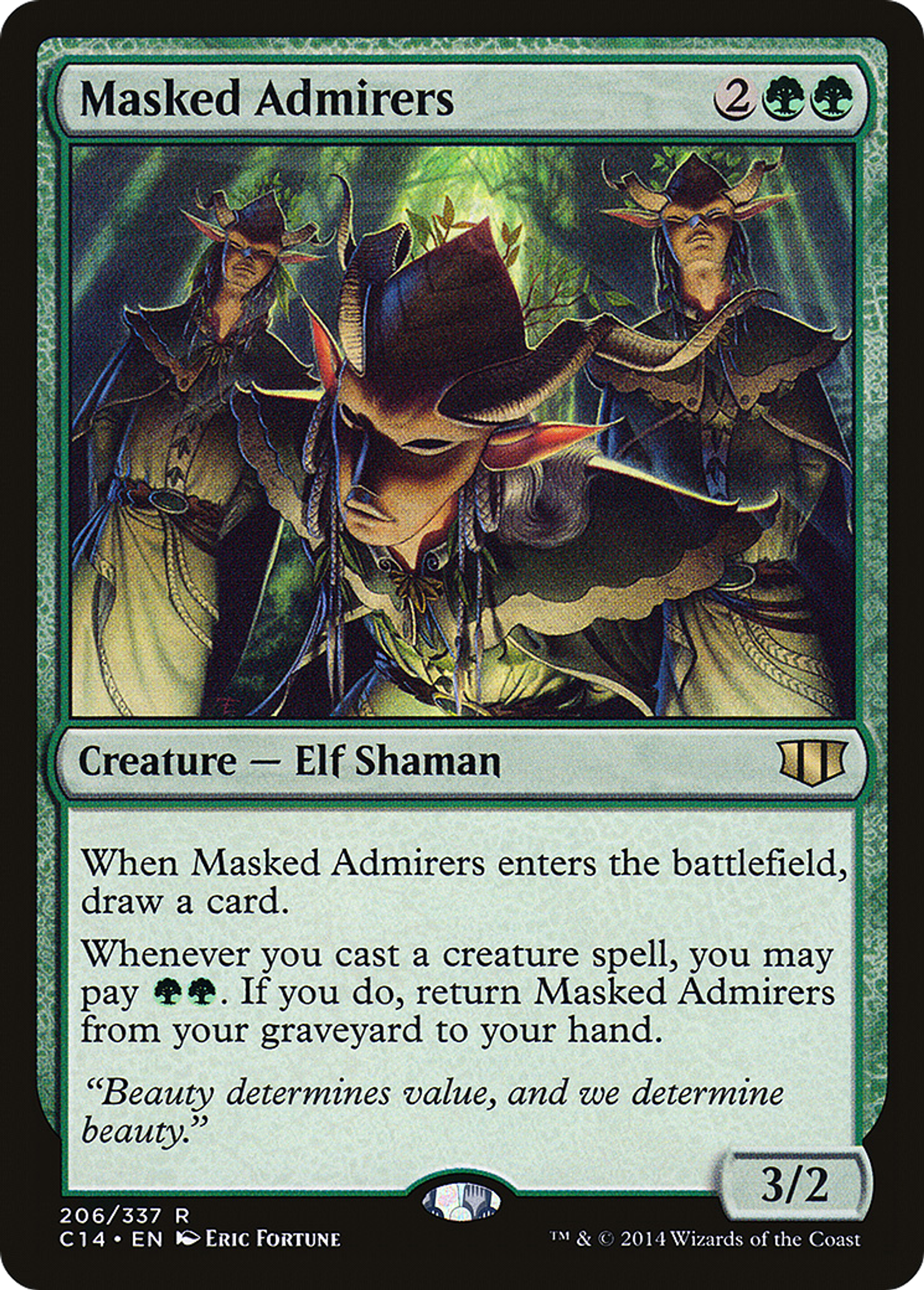 Masked Admirers — Commander 2014 — Magic: The Gathering
