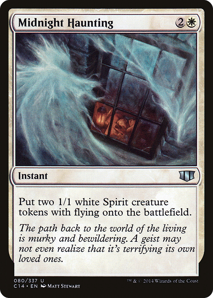 Midnight Haunting — Commander 2014 — Magic: The Gathering