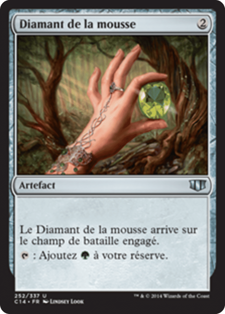 Diamant de la mousse — Commander 2014 — Magic: The Gathering