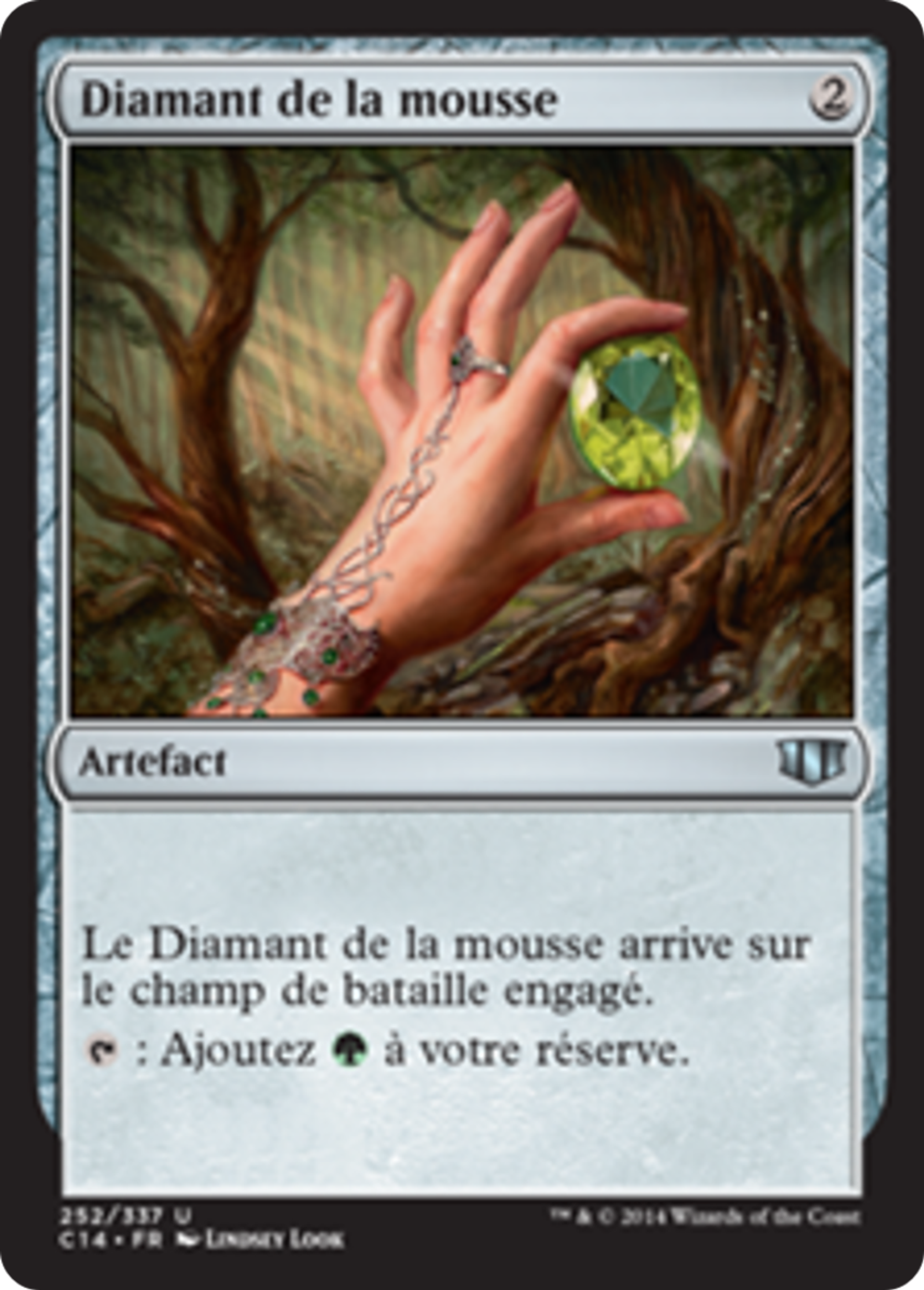 Diamant de la mousse — Commander 2014 — Magic: The Gathering