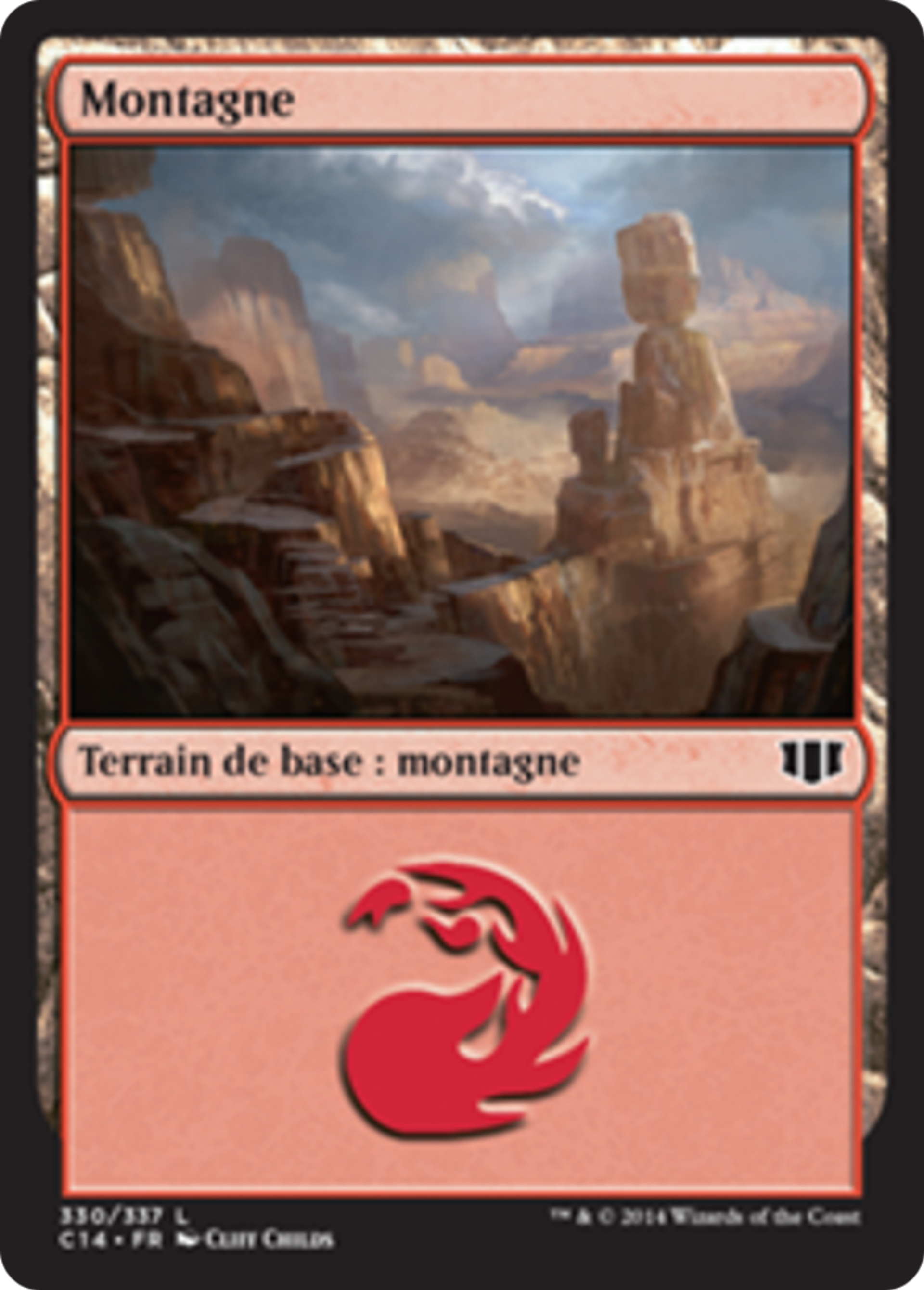 Montagne — Commander 2014 — Magic: The Gathering