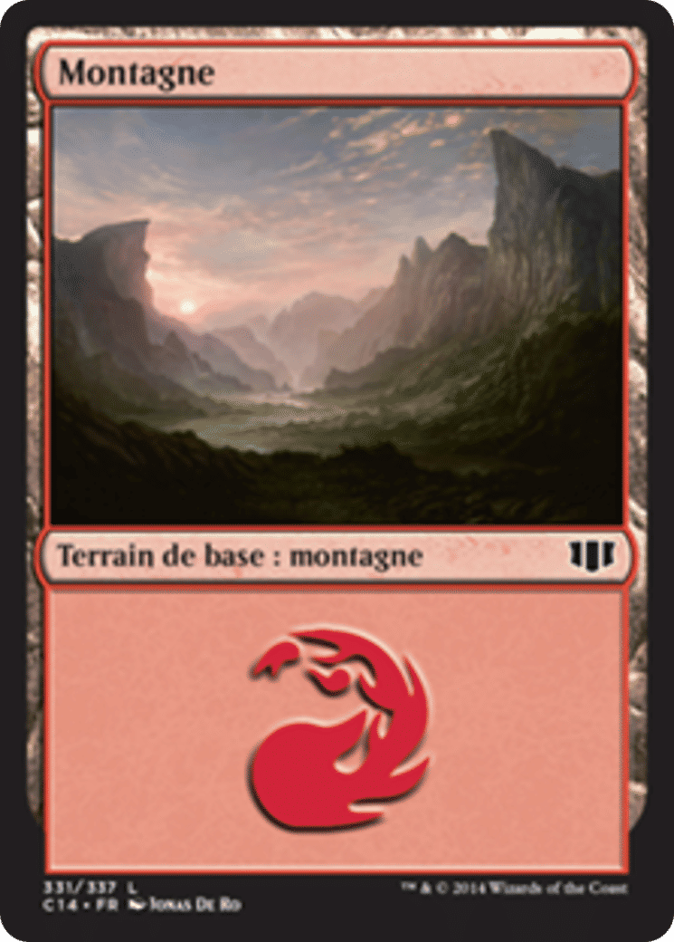 Montagne — Commander 2014 — Magic: The Gathering