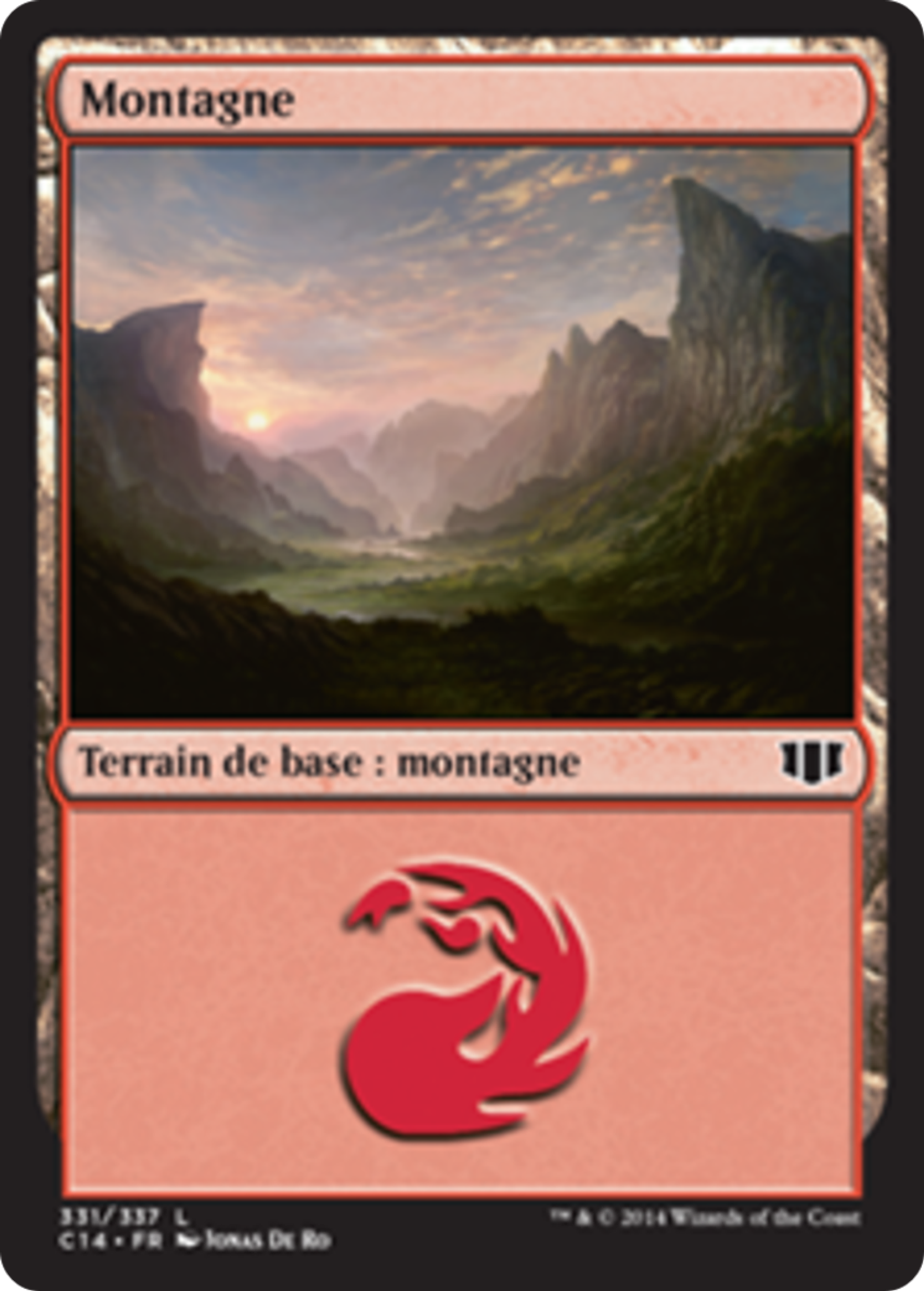 Montagne — Commander 2014 — Magic: The Gathering