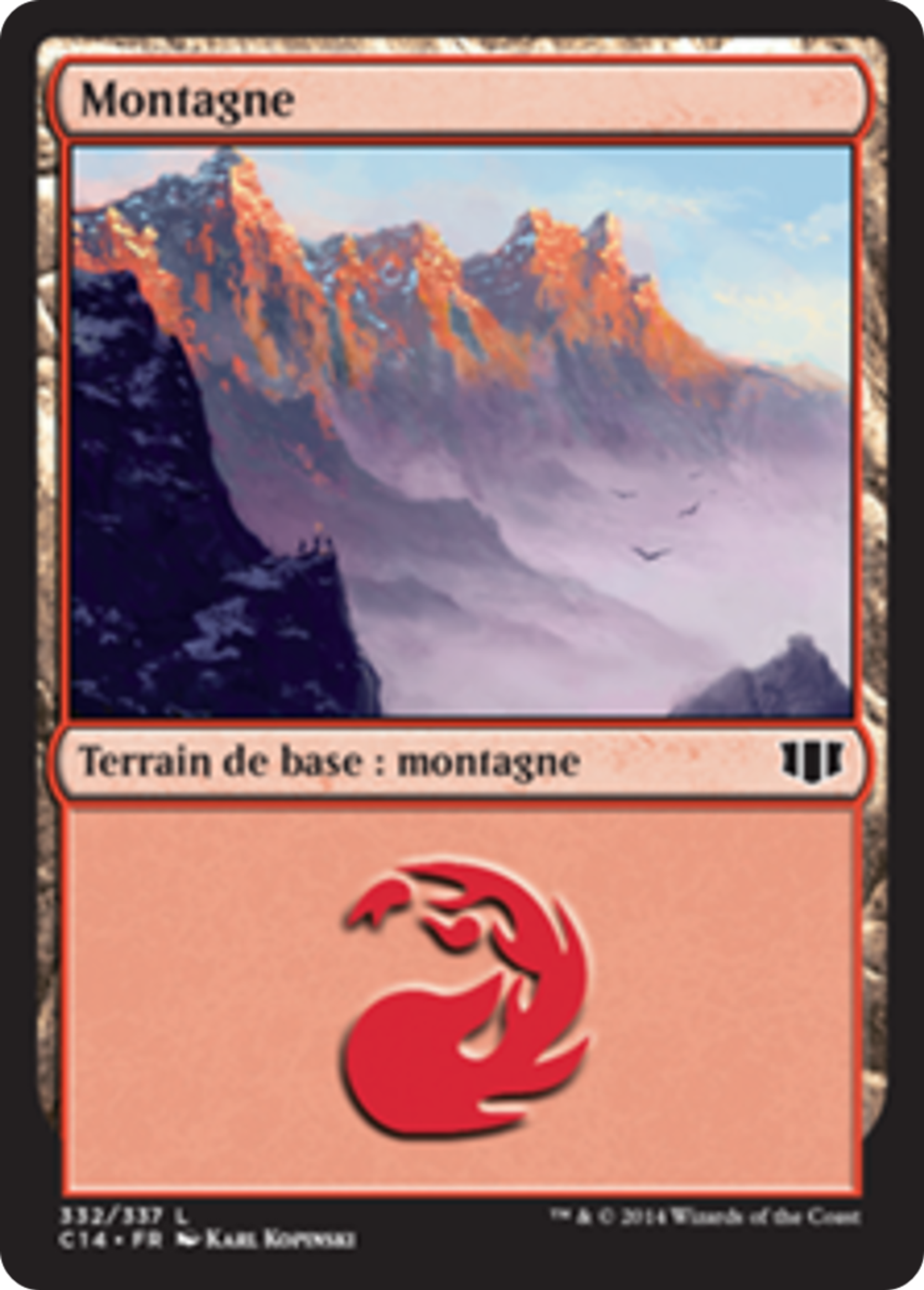 Montagne — Commander 2014 — Magic: The Gathering