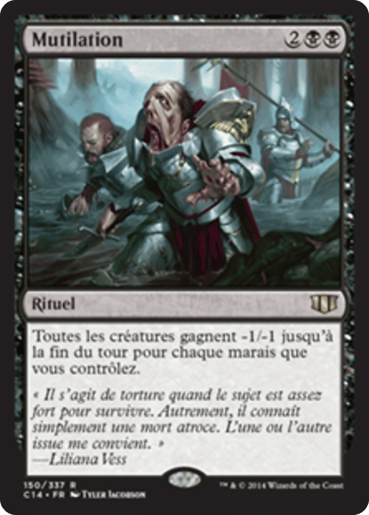 Mutilation — Commander 2014 — Magic: The Gathering