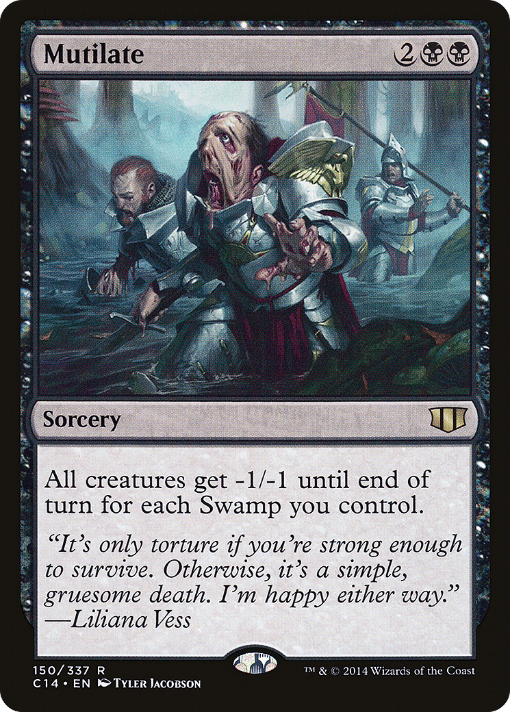 Mutilate — Commander 2014 — Magic: The Gathering