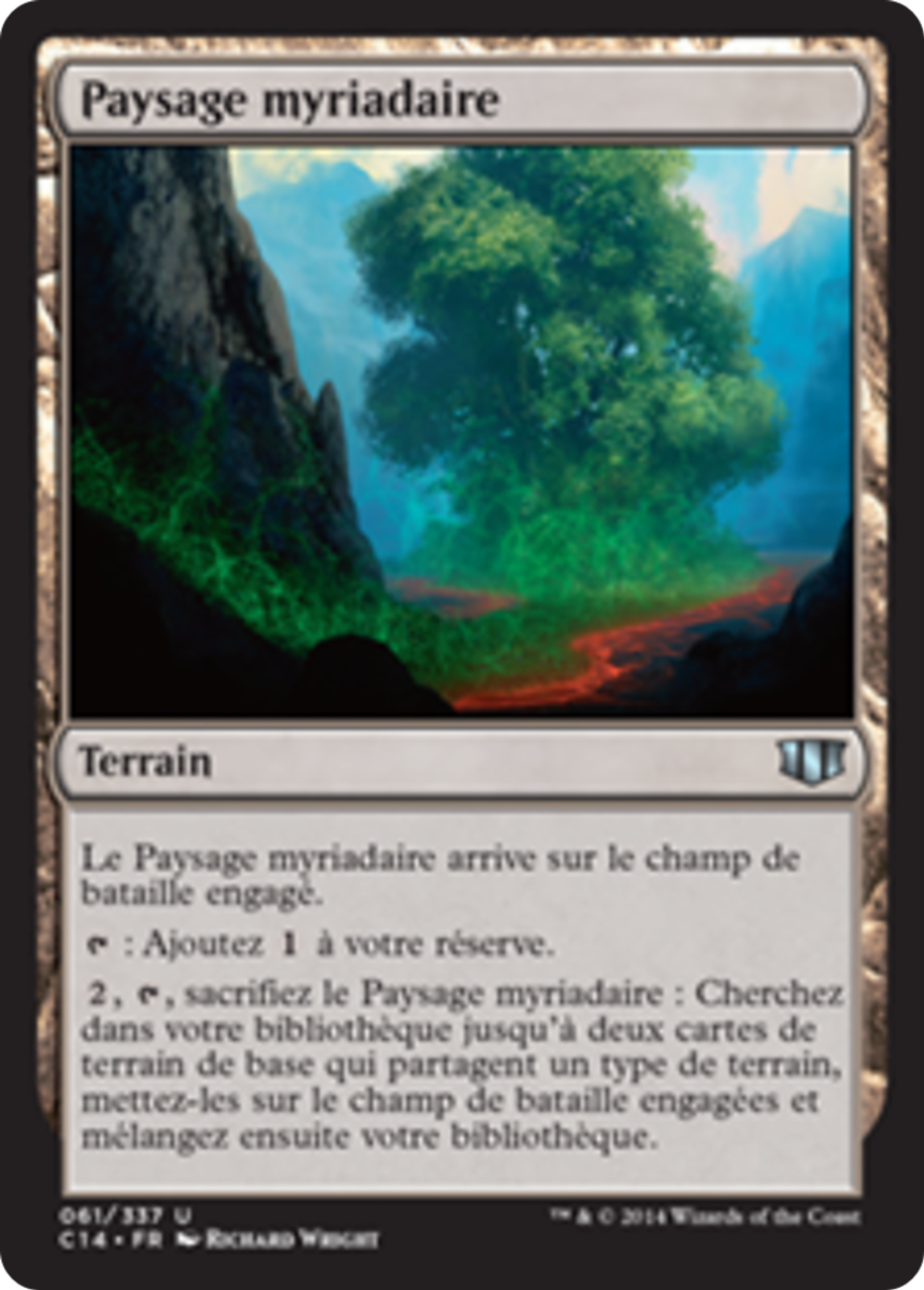 Paysage myriadaire — Commander 2014 — Magic: The Gathering