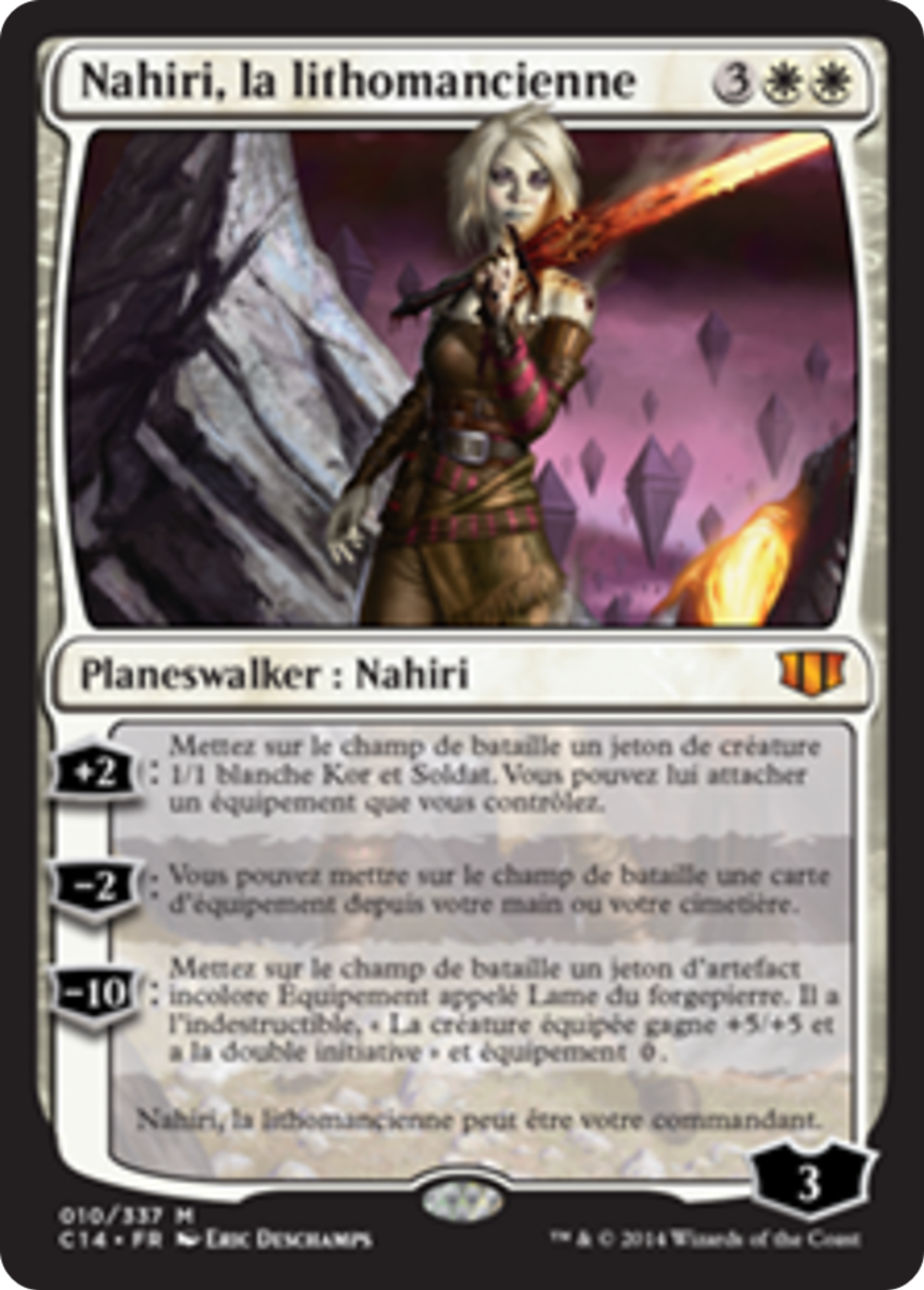 Nahiri, la lithomancienne — Commander 2014 — Magic: The Gathering
