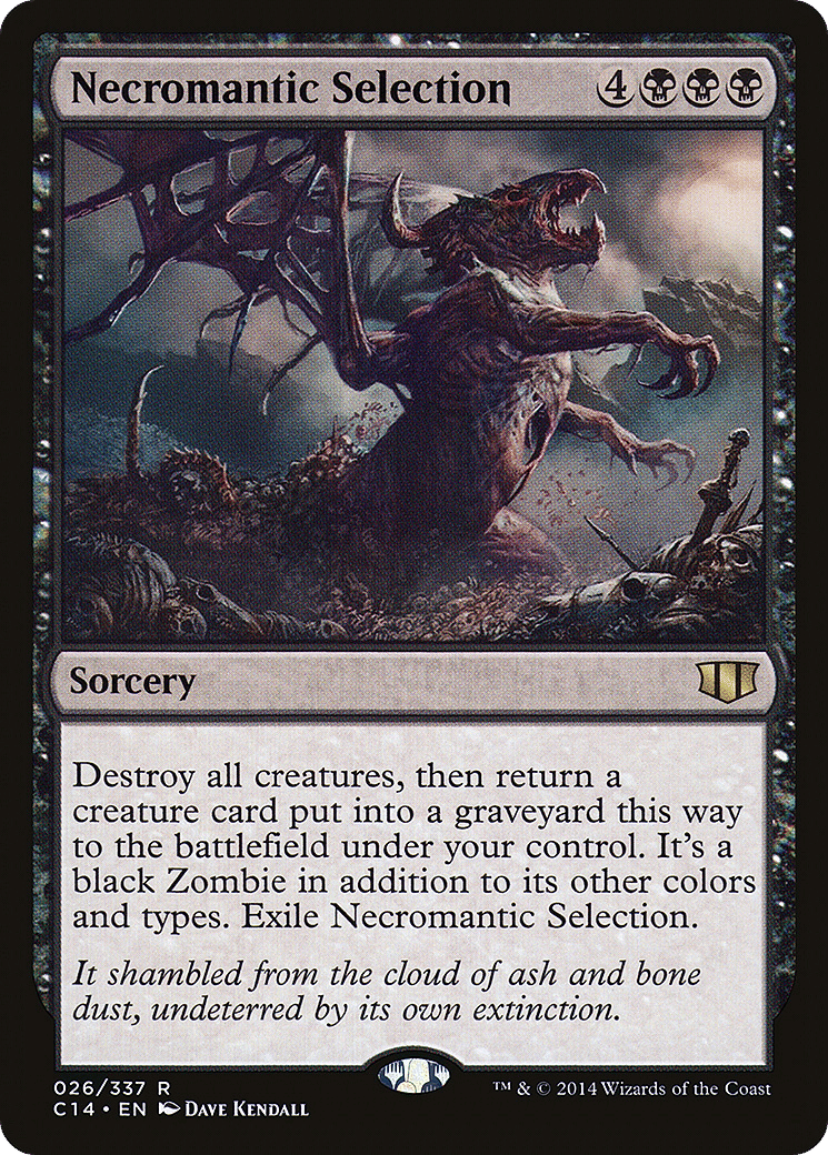 Necromantic Selection — Commander 2014 — Magic: The Gathering