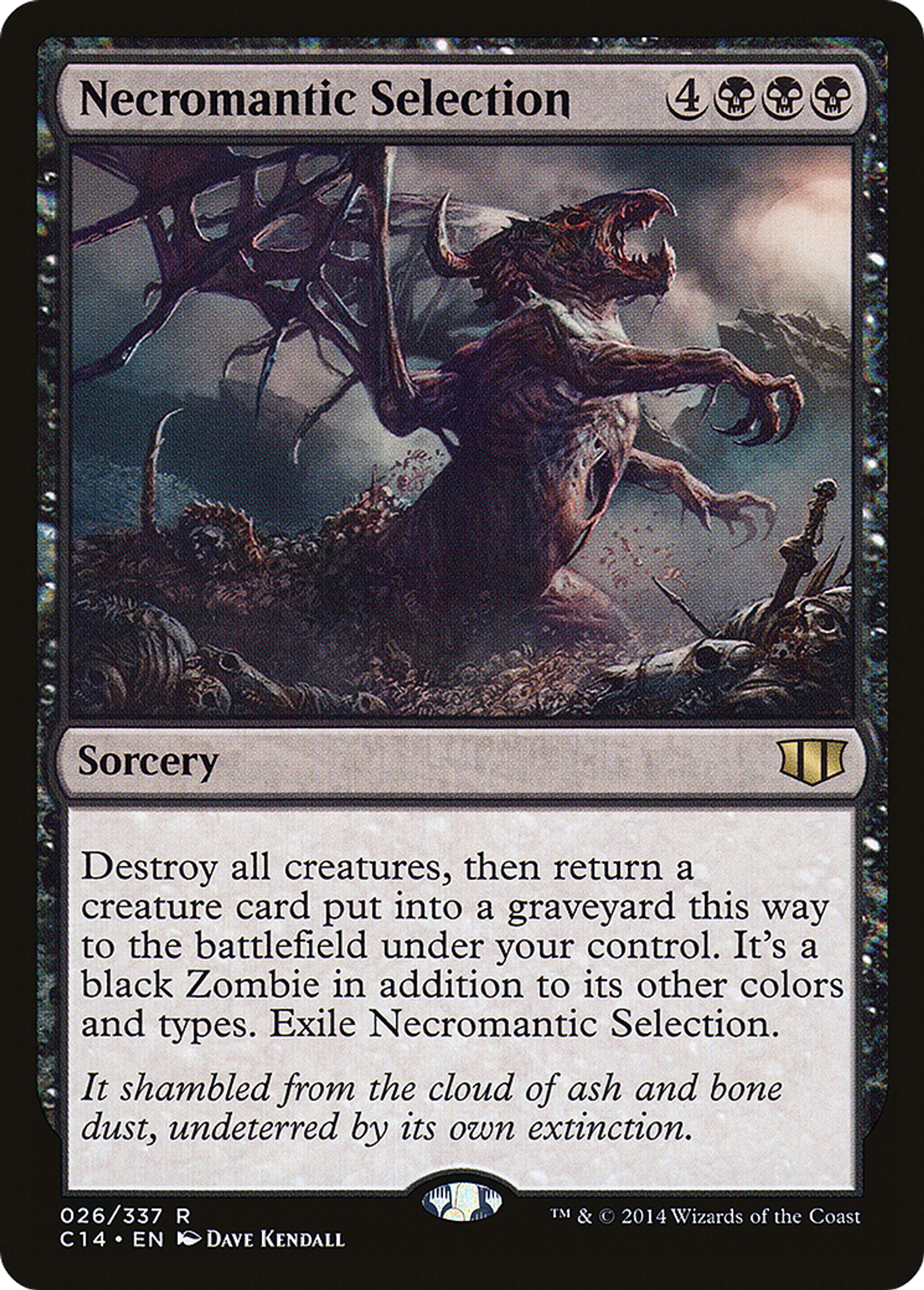 Necromantic Selection — Commander 2014 — Magic: The Gathering
