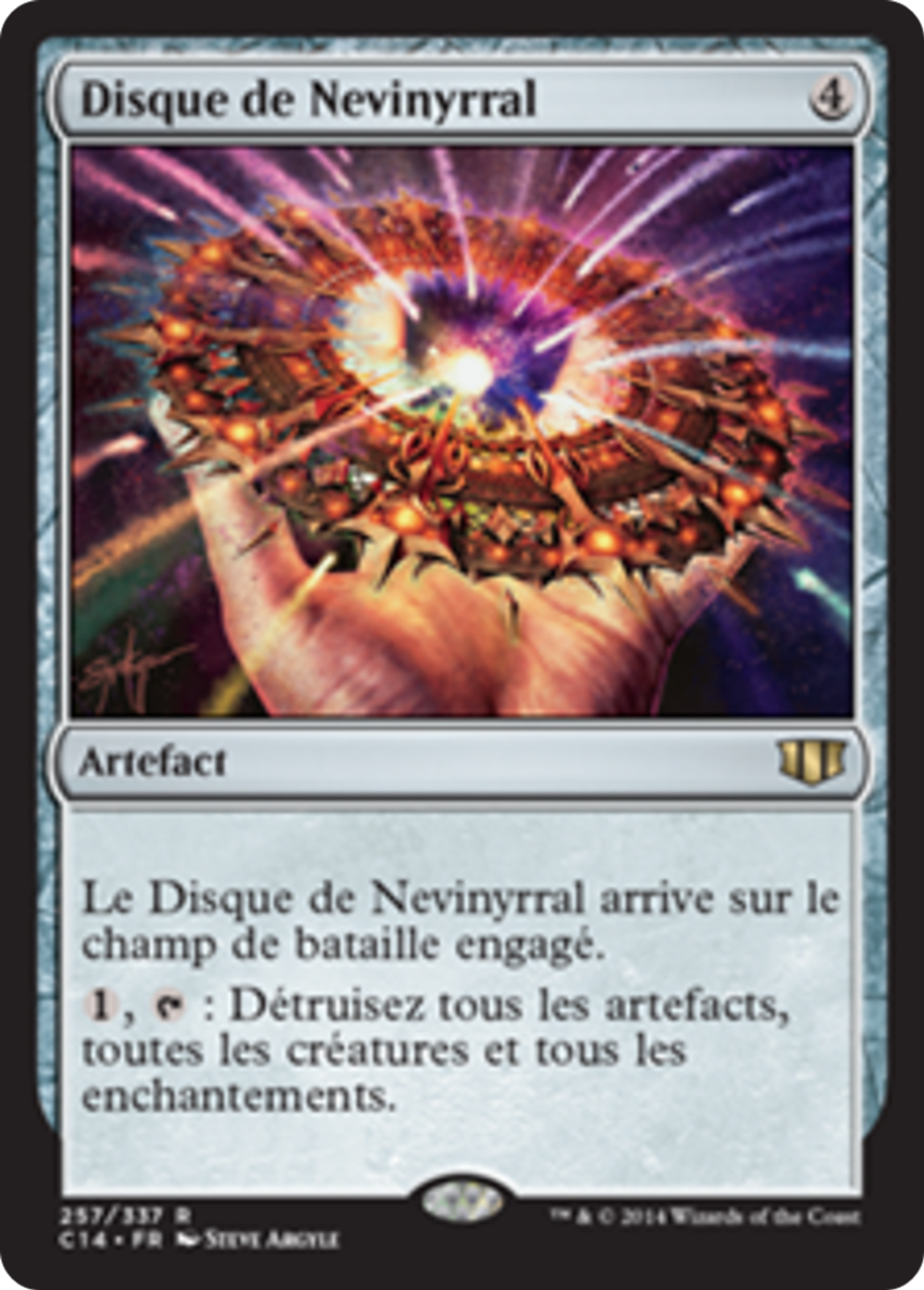 Disque de Nevinyrral — Commander 2014 — Magic: The Gathering