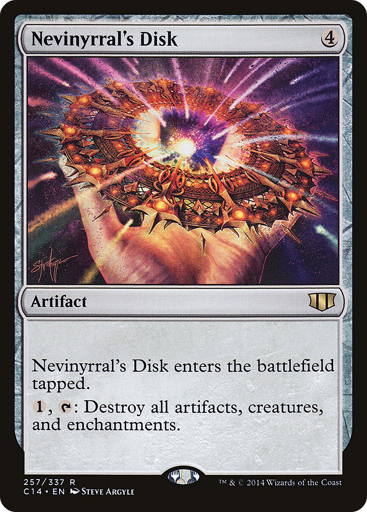 Nevinyrral's Disk — Commander 2014 — Magic: The Gathering