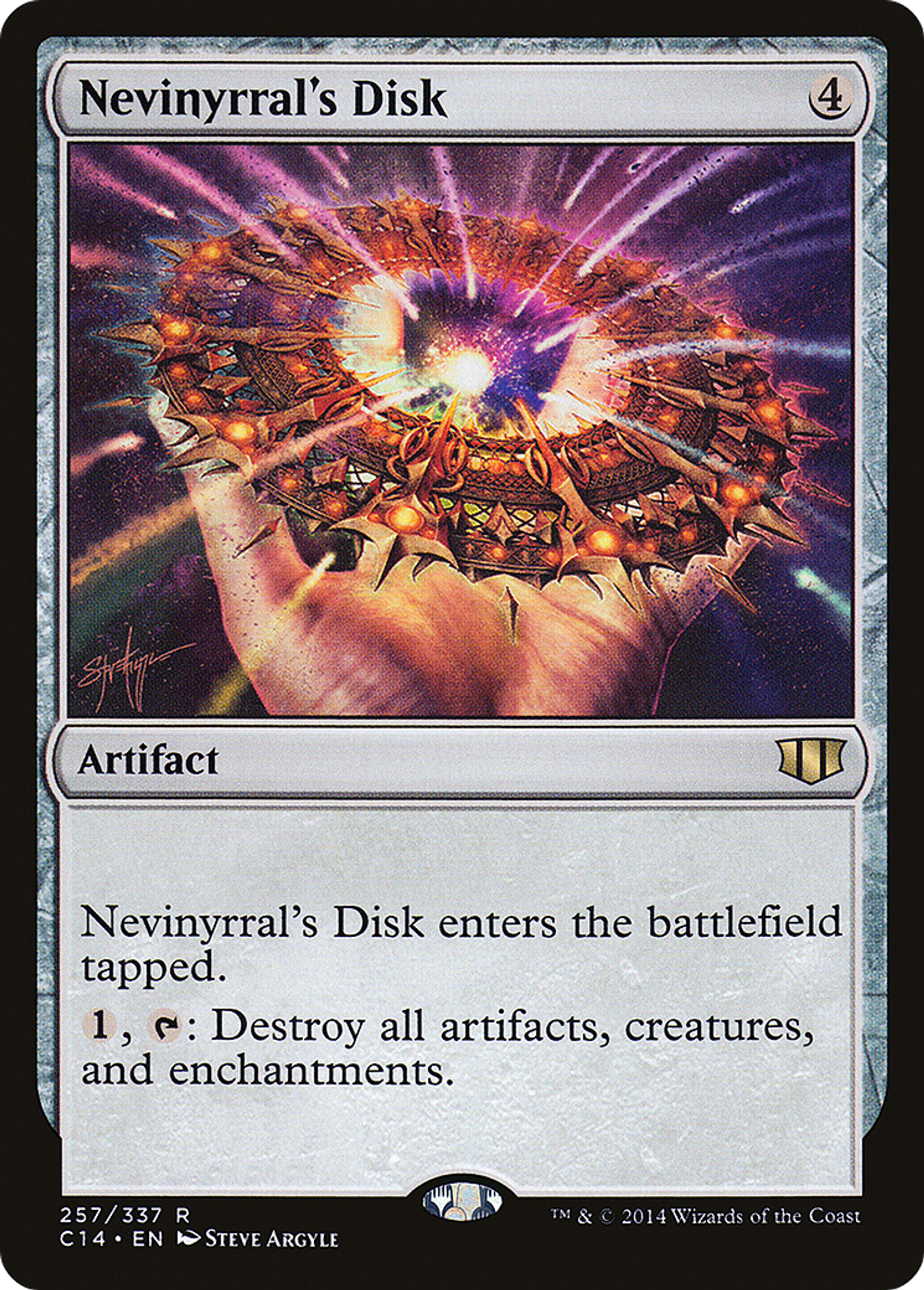 Nevinyrral's Disk — Commander 2014 — Magic: The Gathering