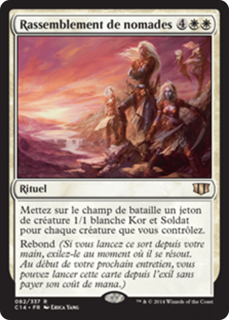 Rassemblement de nomades — Commander 2014 — Magic: The Gathering
