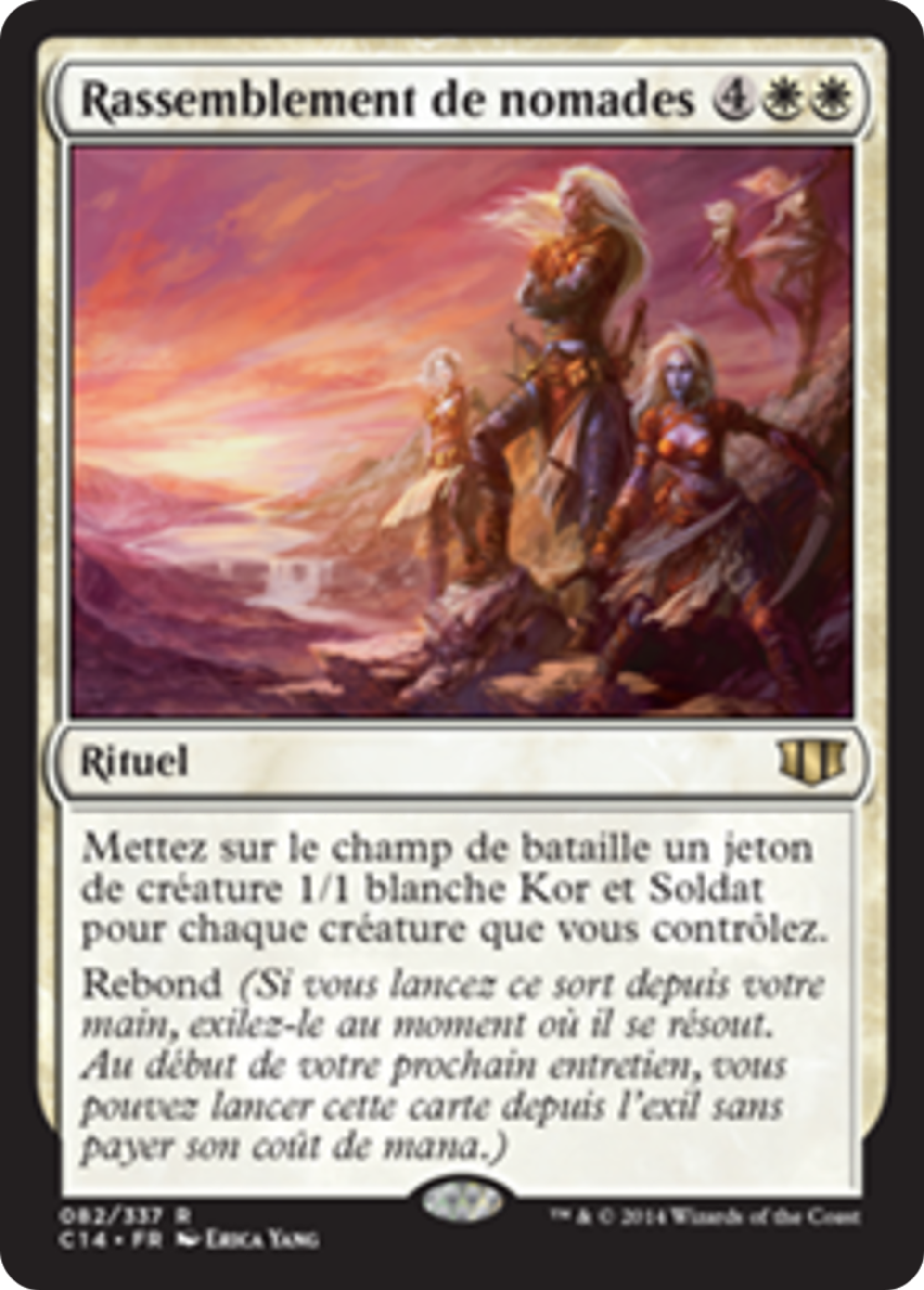Rassemblement de nomades — Commander 2014 — Magic: The Gathering
