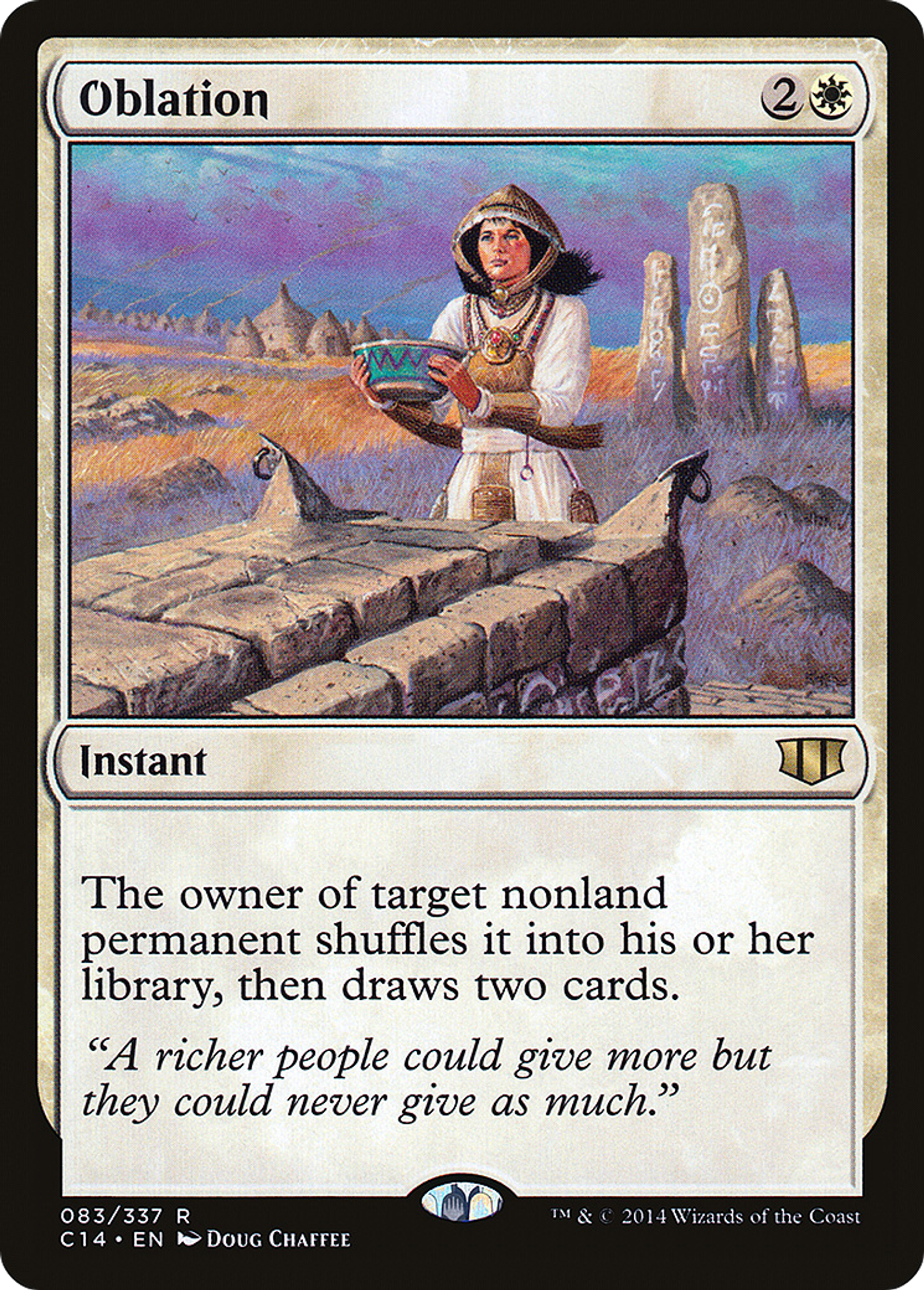 Oblation — Commander 2014 — Magic: The Gathering
