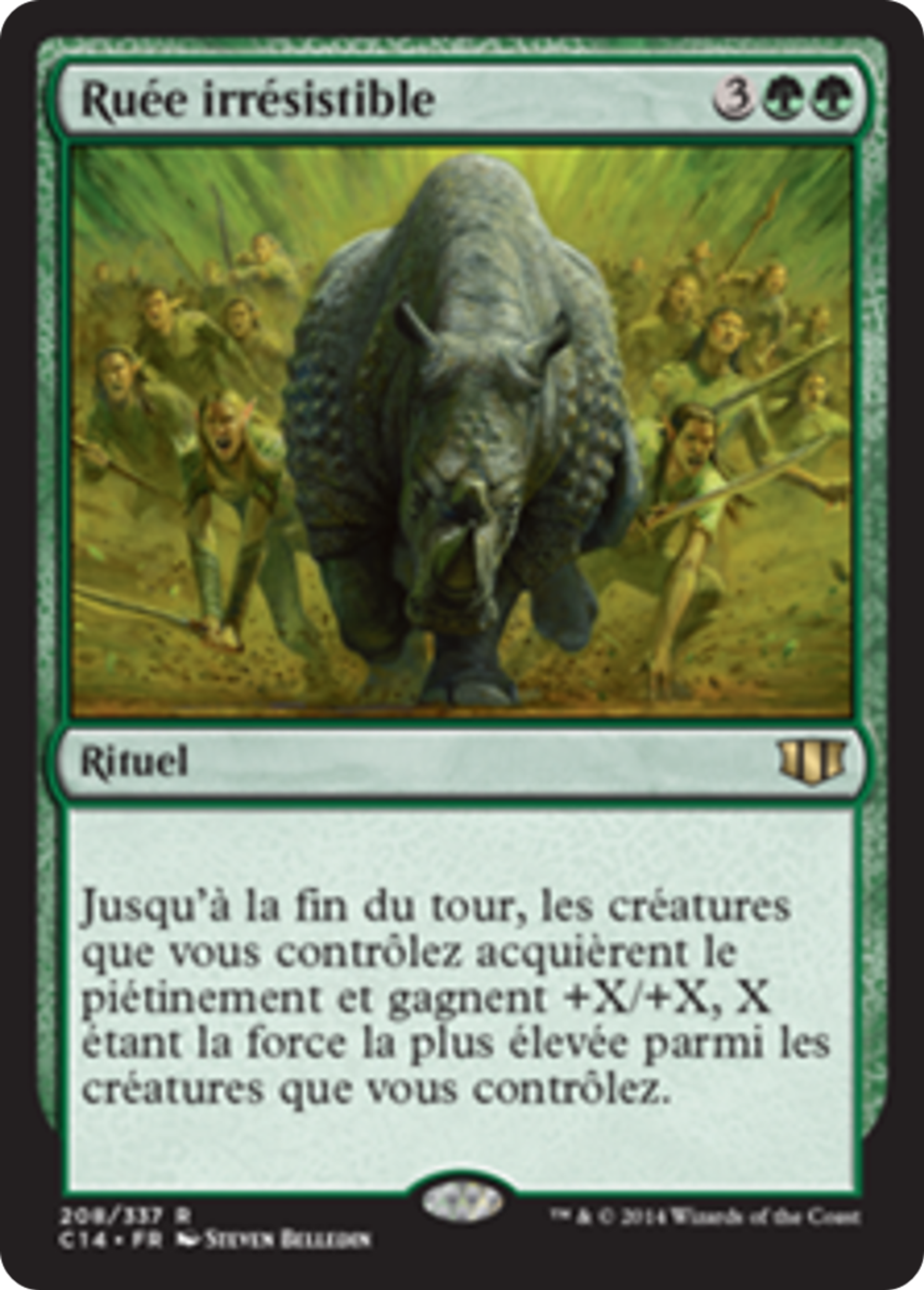Ruée irrésistible — Commander 2014 — Magic: The Gathering