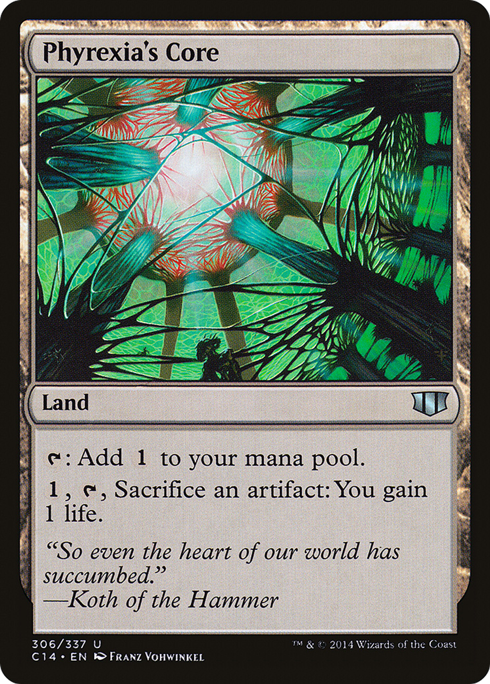 Phyrexia's Core — Commander 2014 — Magic: The Gathering
