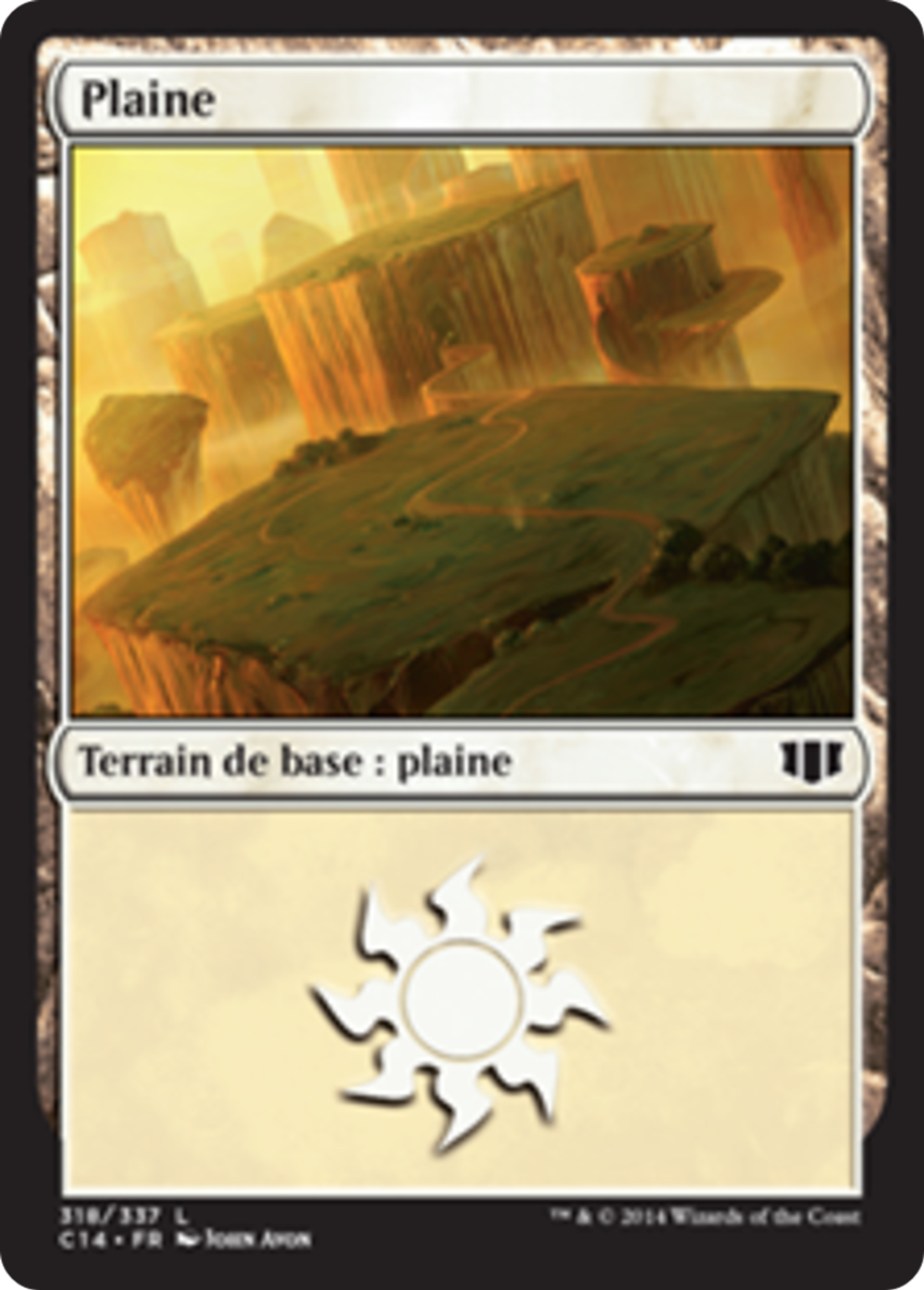 Plaine — Commander 2014 — Magic: The Gathering