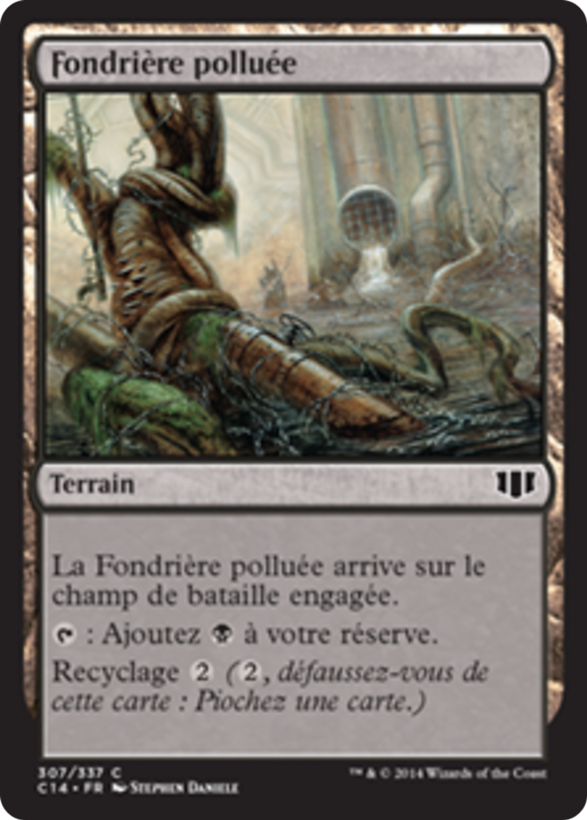 Fondrière polluée — Commander 2014 — Magic: The Gathering