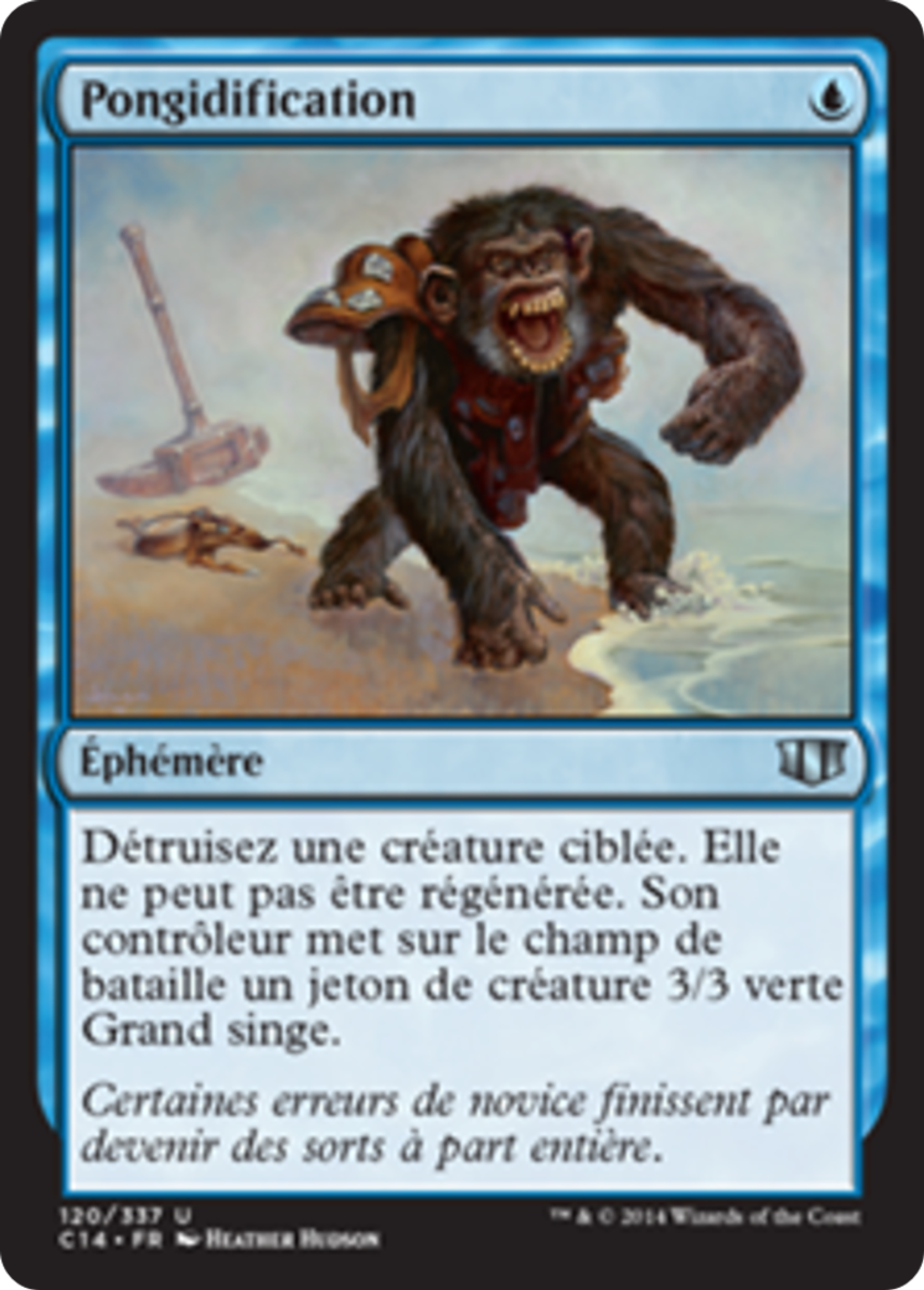 Pongidification — Commander 2014 — Magic: The Gathering