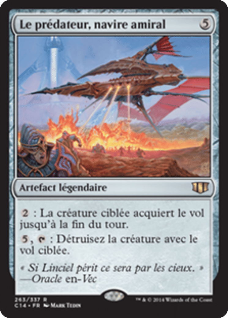 Le prédateur, navire amiral — Commander 2014 — Magic: The Gathering
