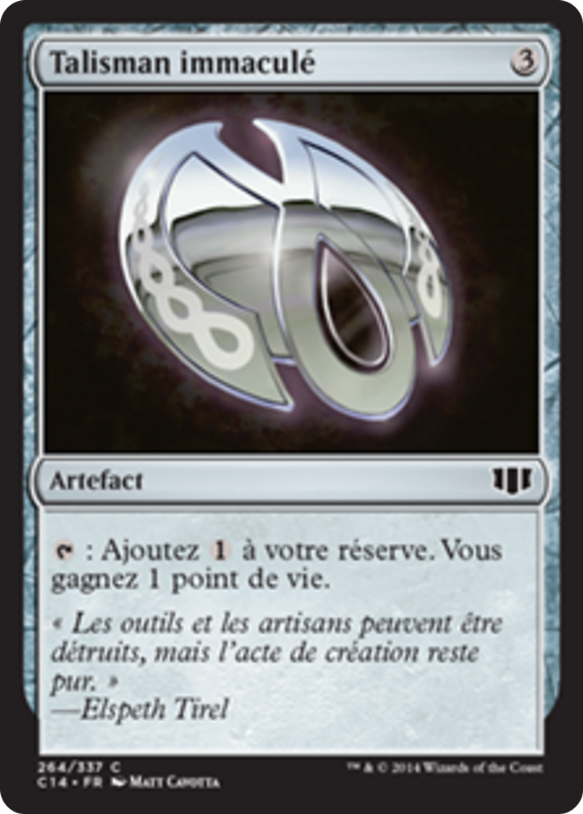 Talisman immaculé — Commander 2014 — Magic: The Gathering