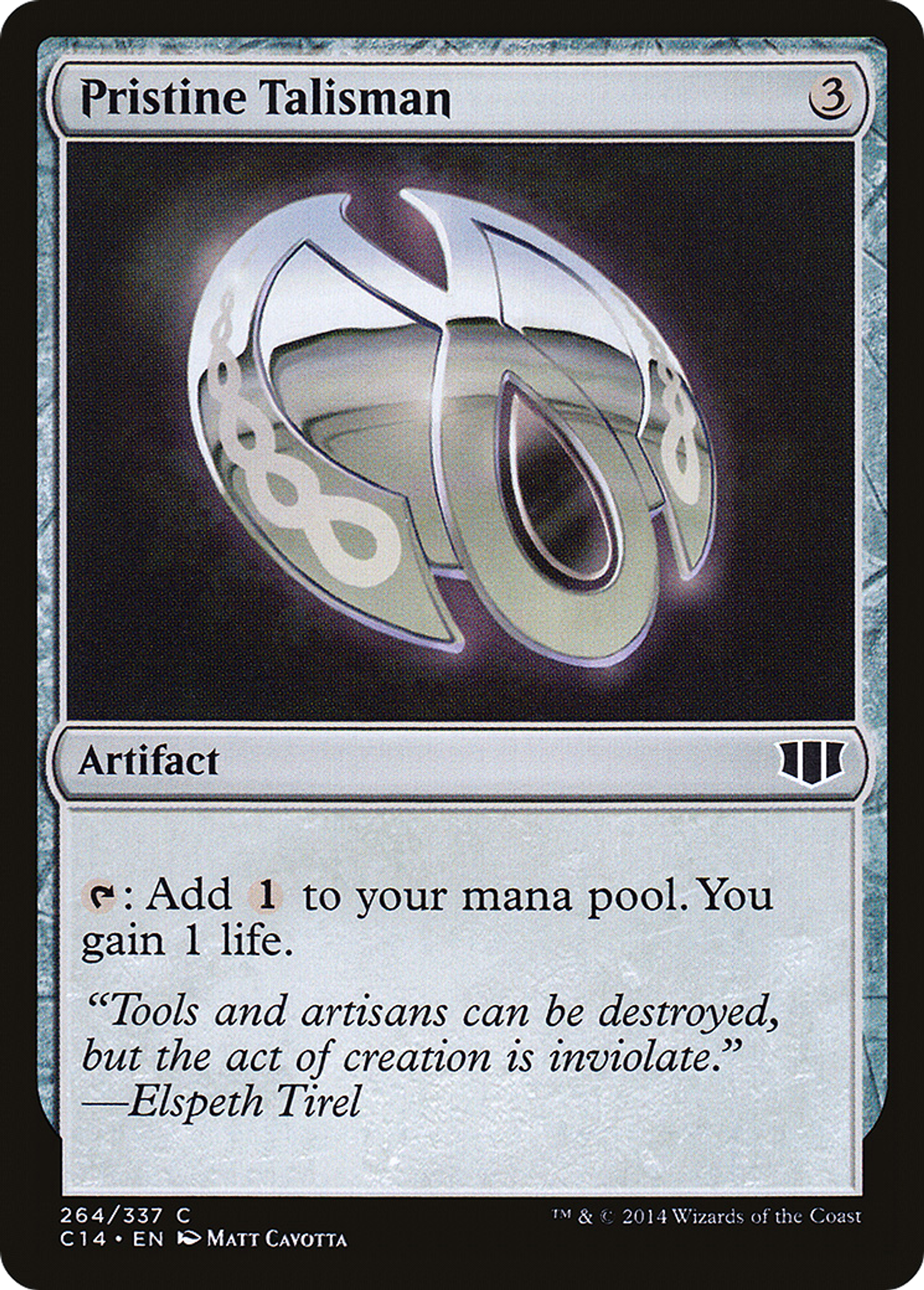 Pristine Talisman — Commander 2014 — Magic: The Gathering