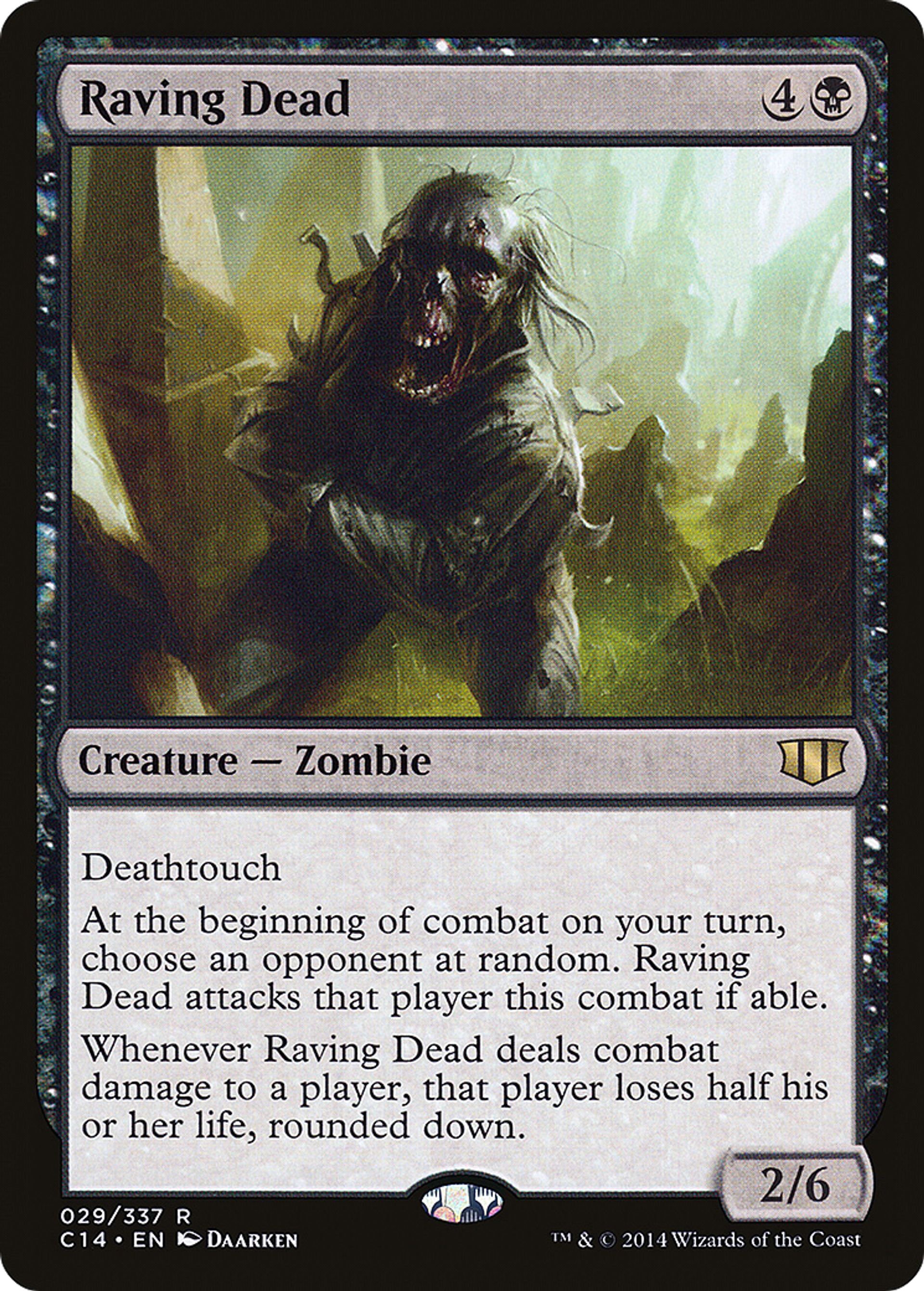 Raving Dead — Commander 2014 — Magic: The Gathering