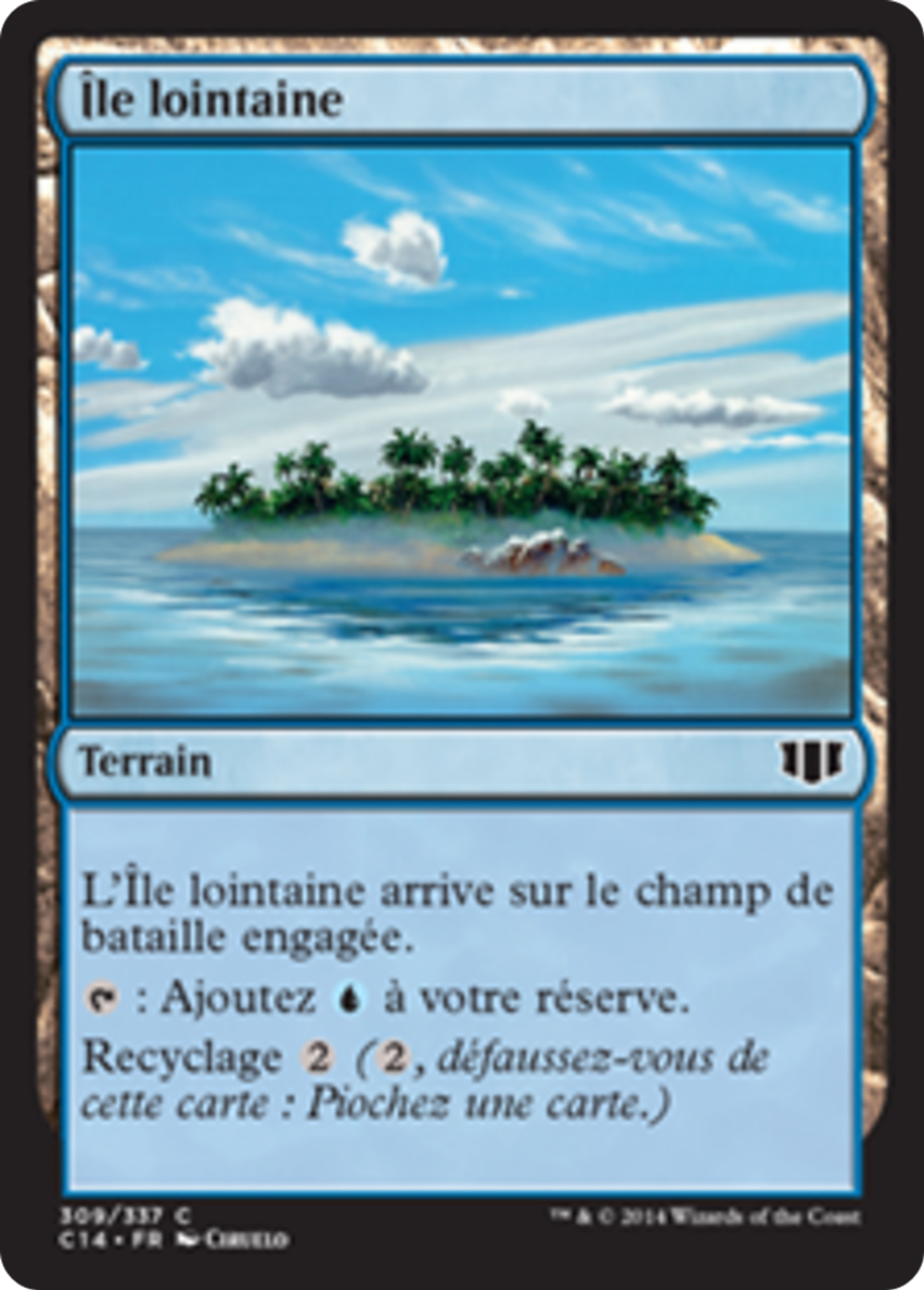 Île lointaine — Commander 2014 — Magic: The Gathering