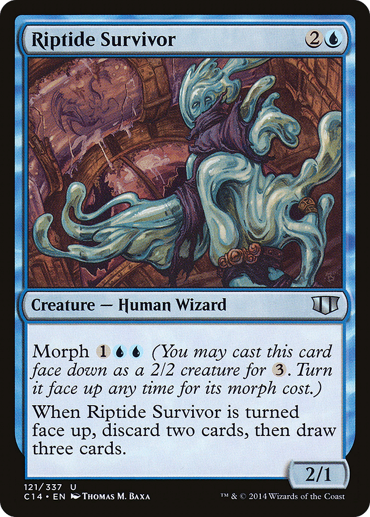 Riptide Survivor — Commander 2014 — Magic: The Gathering