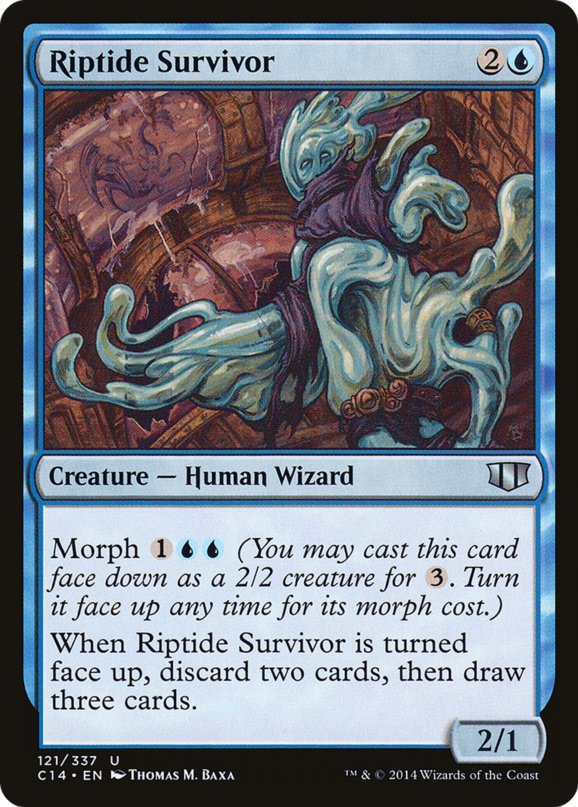 Riptide Survivor — Commander 2014 — Magic: The Gathering