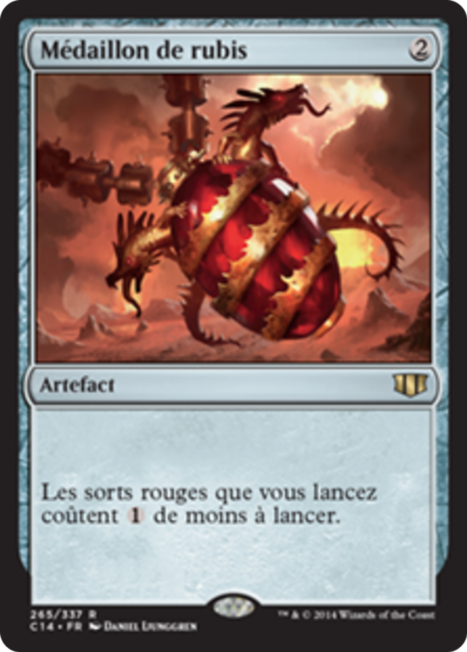 Médaillon de rubis — Commander 2014 — Magic: The Gathering