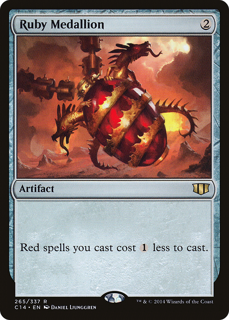 Ruby Medallion — Commander 2014 — Magic: The Gathering