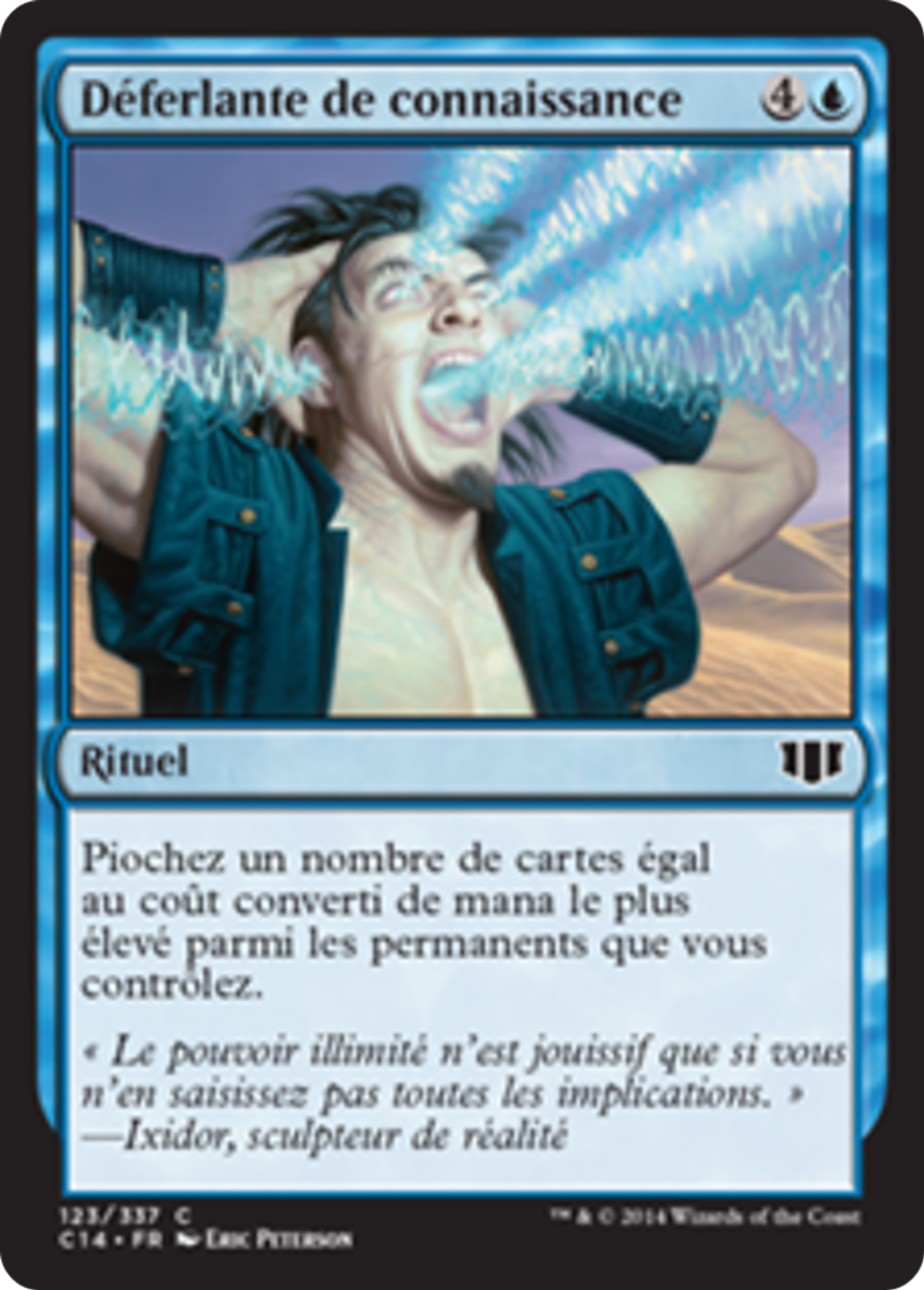 Déferlante de connaissance — Commander 2014 — Magic: The Gathering