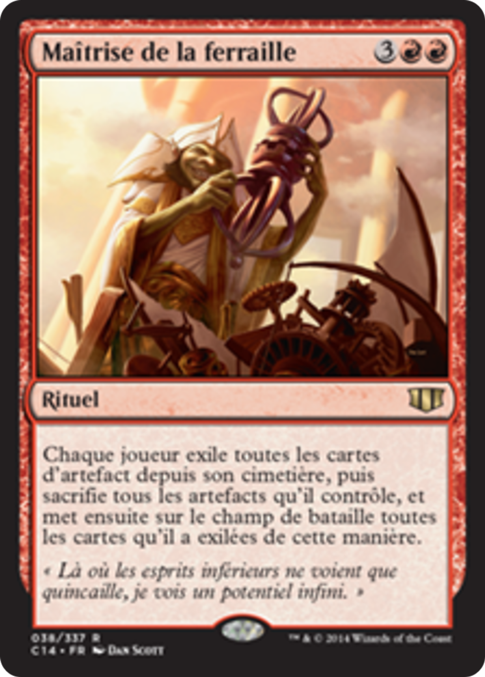 Maîtrise de la ferraille — Commander 2014 — Magic: The Gathering