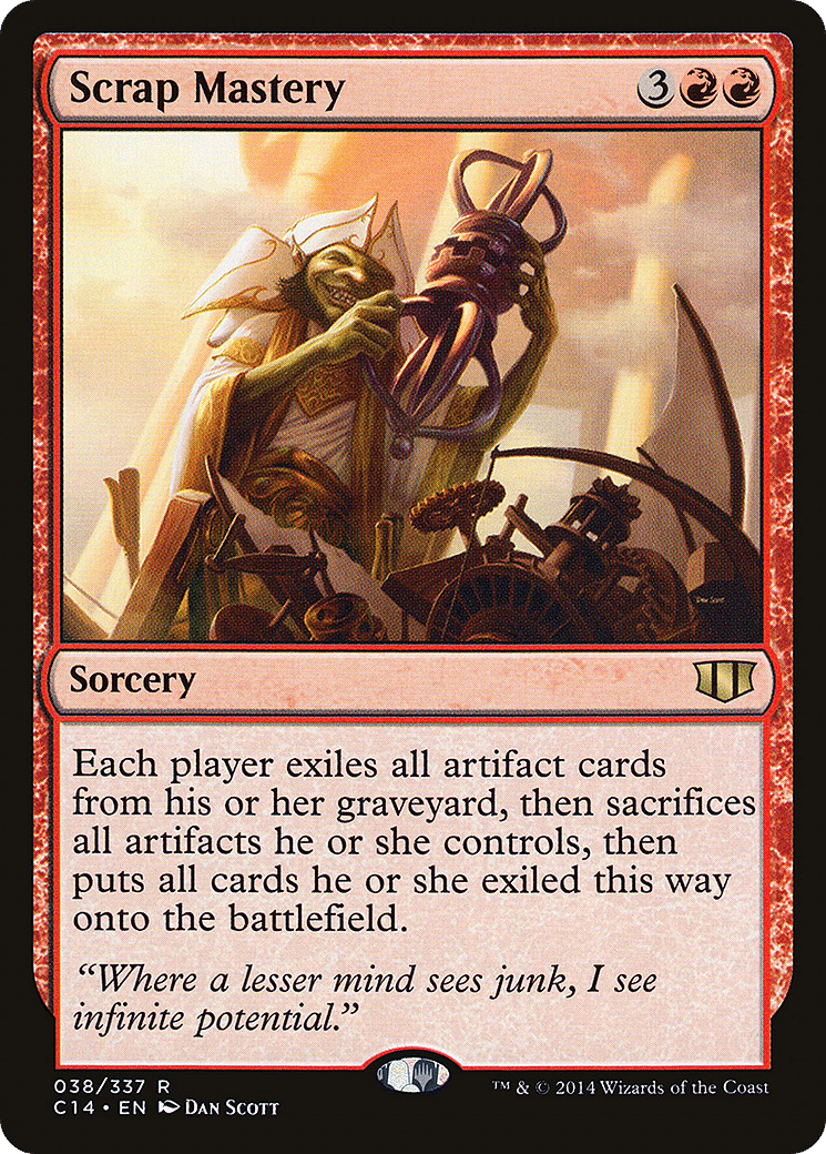Scrap Mastery — Commander 2014 — Magic: The Gathering