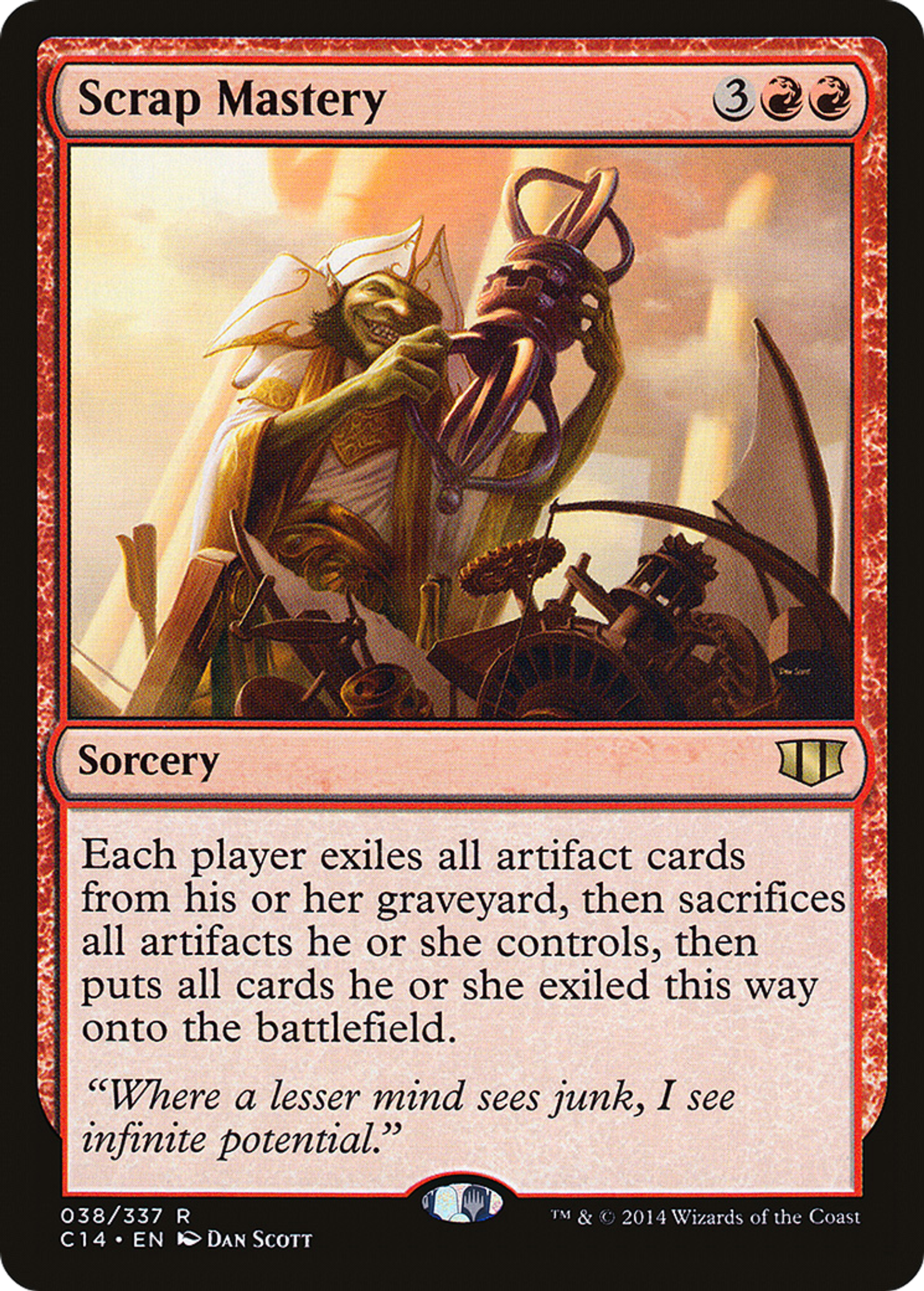 Scrap Mastery — Commander 2014 — Magic: The Gathering