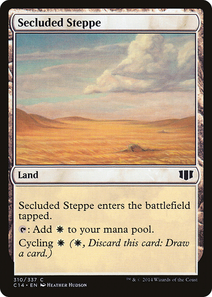 Secluded Steppe — Commander 2014 — Magic: The Gathering