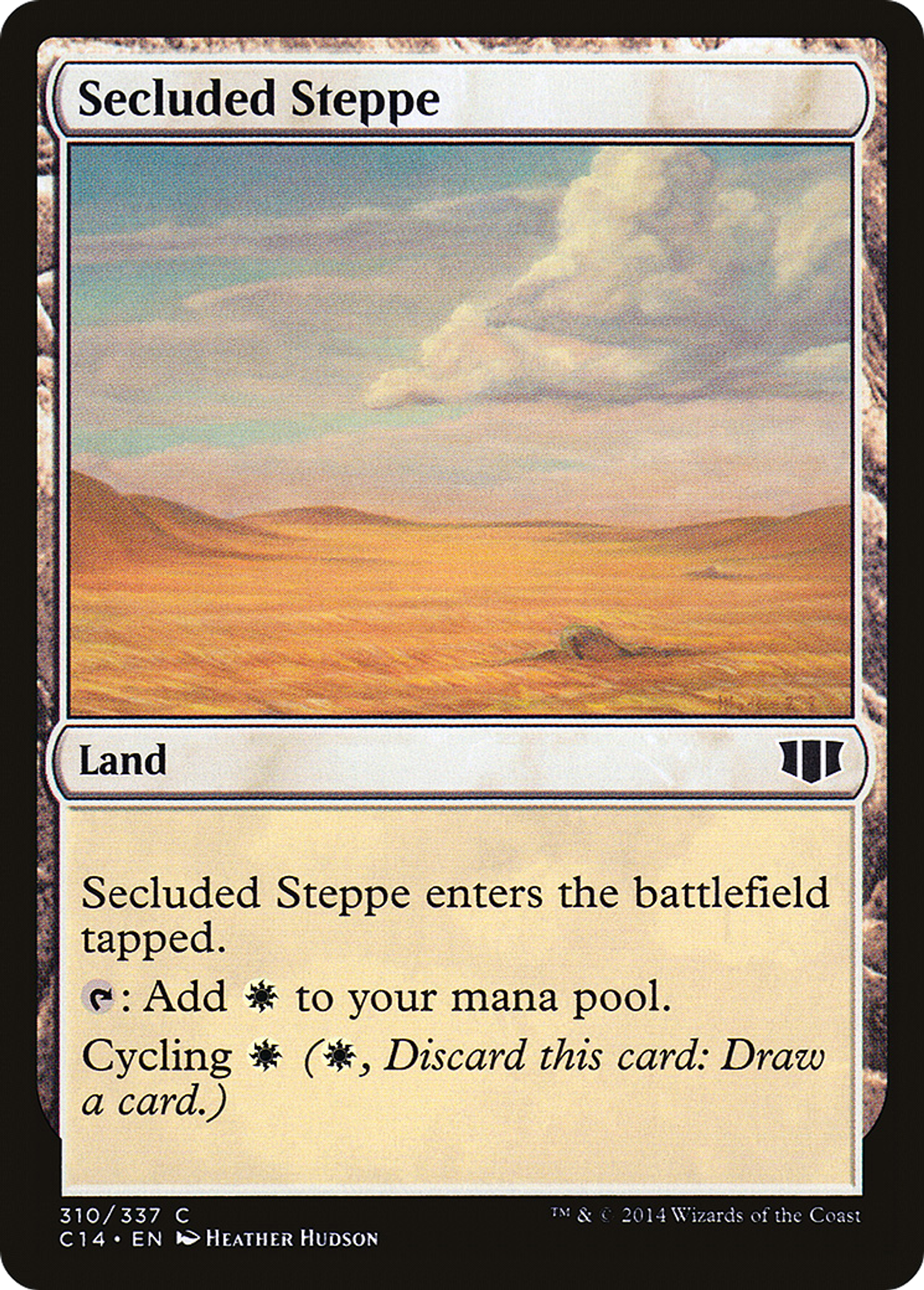 Secluded Steppe — Commander 2014 — Magic: The Gathering