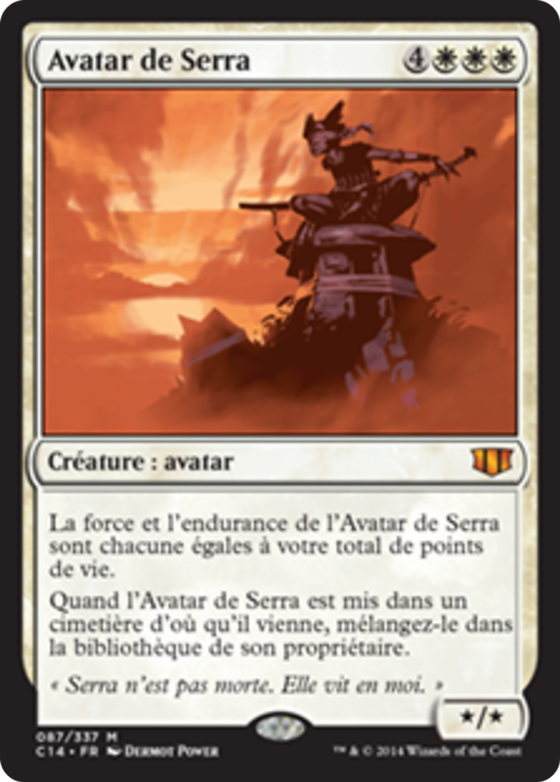Avatar de Serra — Commander 2014 — Magic: The Gathering