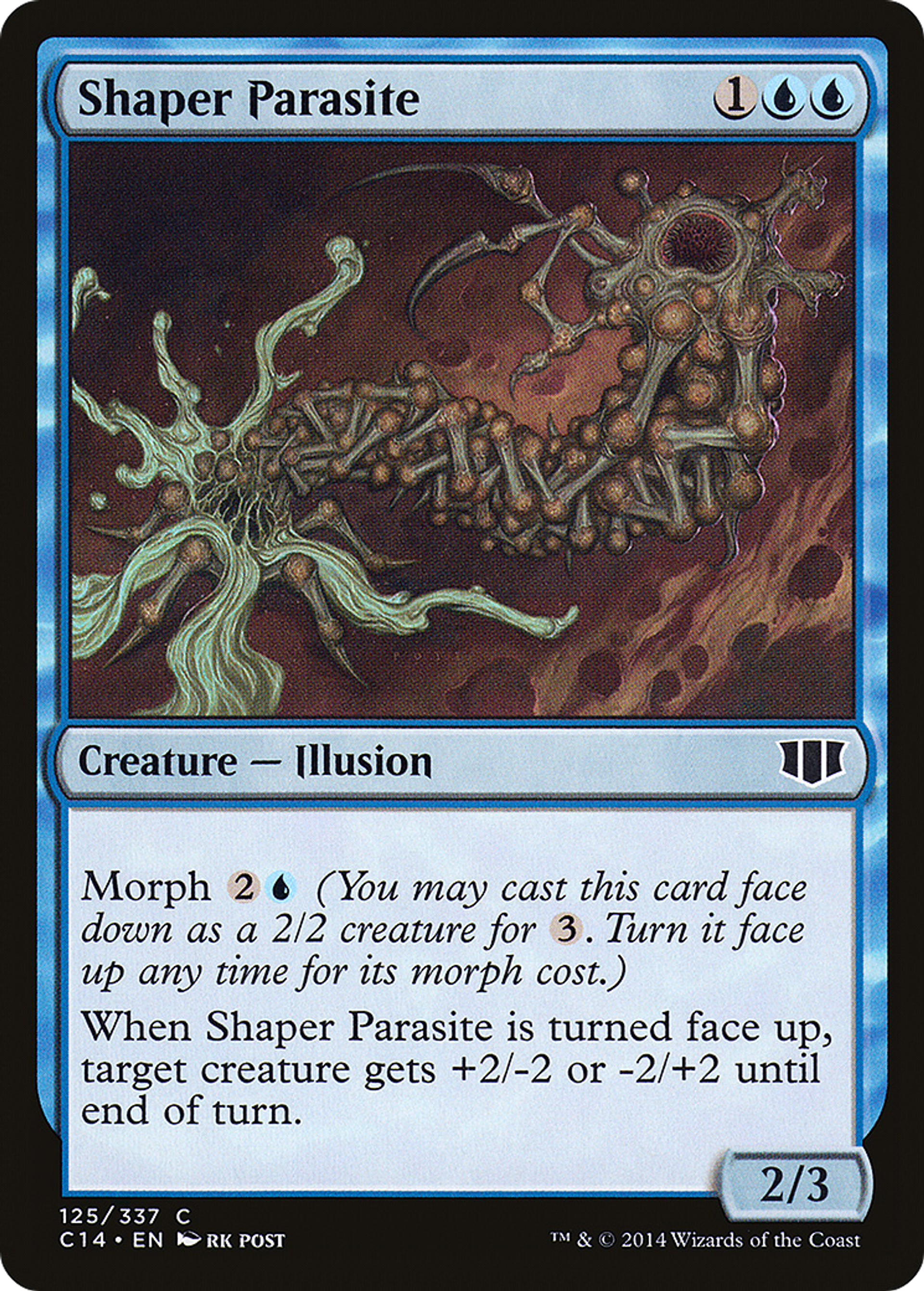 Shaper Parasite — Commander 2014 — Magic: The Gathering
