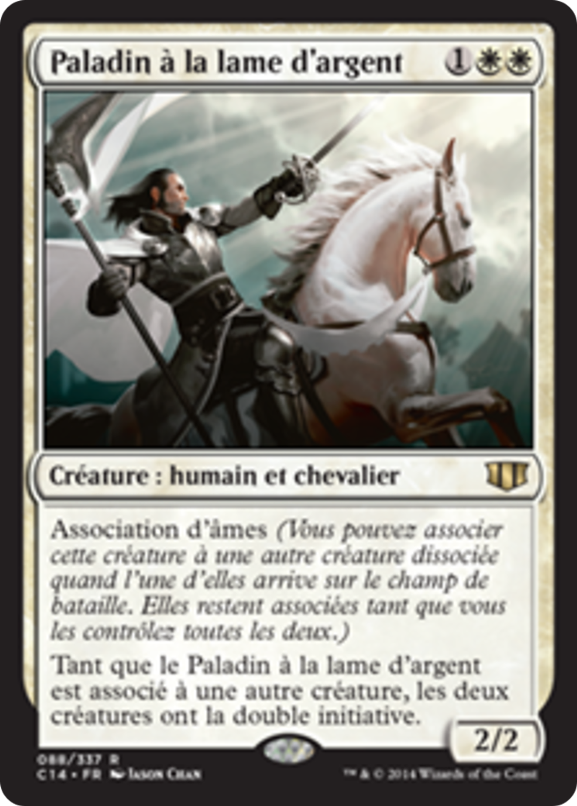 Paladin à la lame d'argent — Commander 2014 — Magic: The Gathering