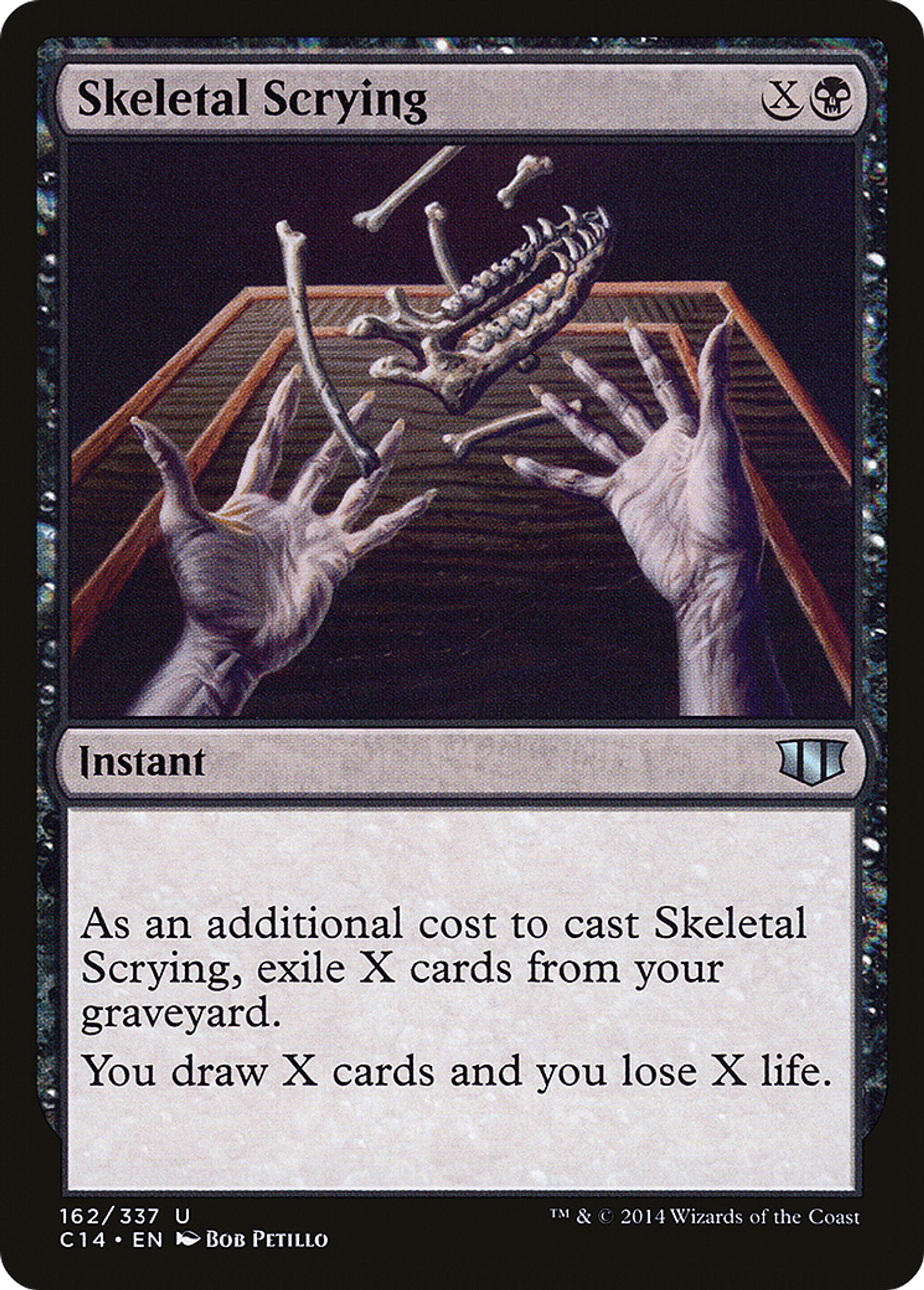 Skeletal Scrying — Commander 2014 — Magic: The Gathering