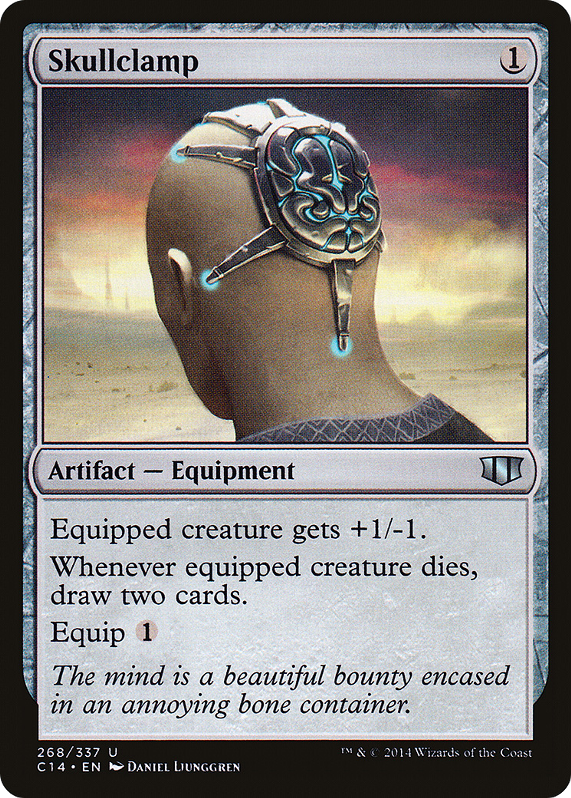 Skullclamp — Commander 2014 — Magic: The Gathering