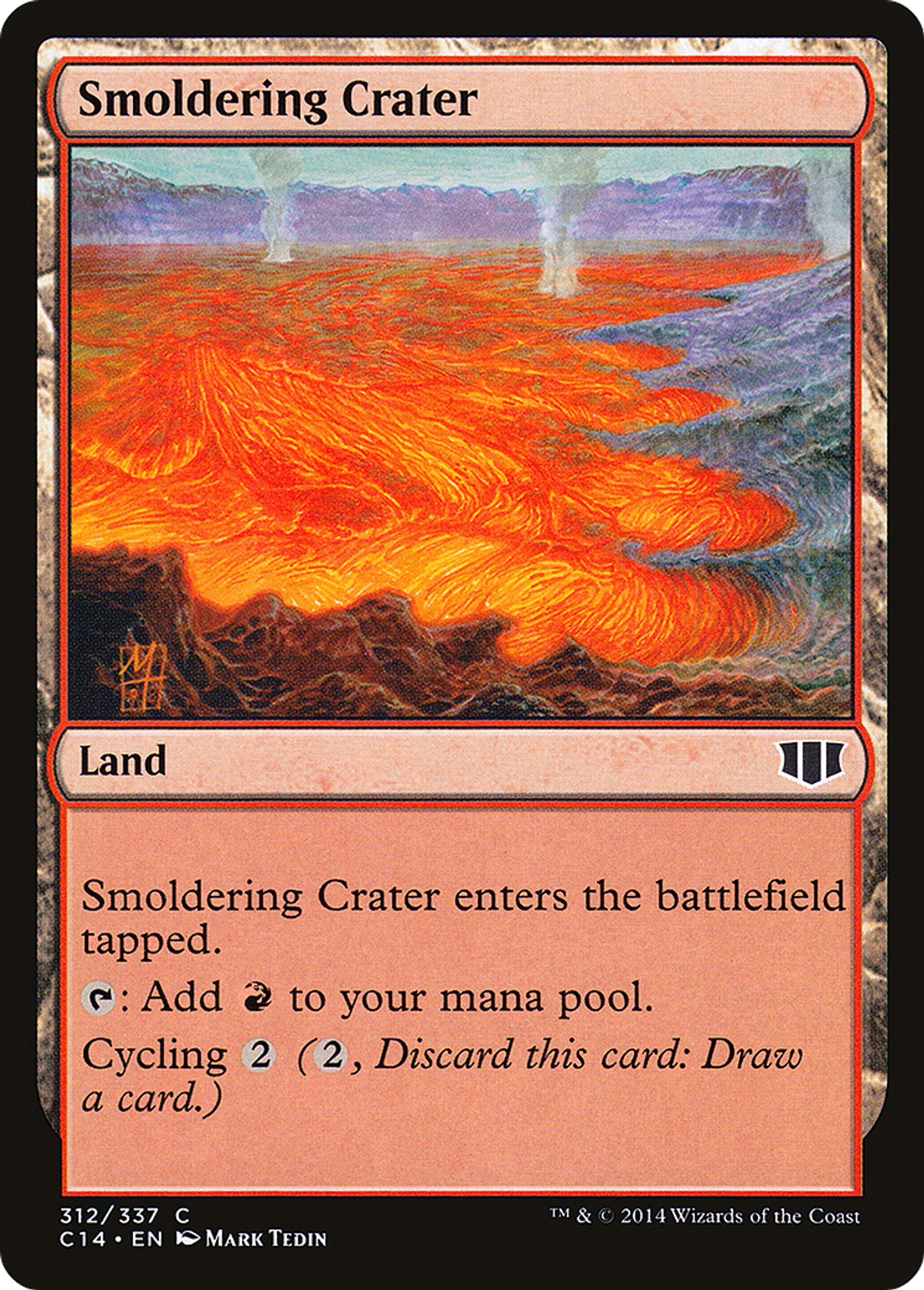 Smoldering Crater — Commander 2014 — Magic: The Gathering