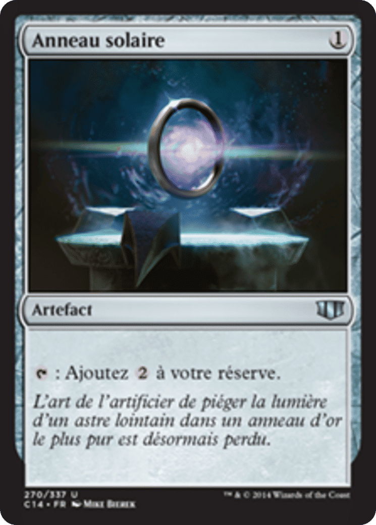 Anneau solaire — Commander 2014 — Magic: The Gathering