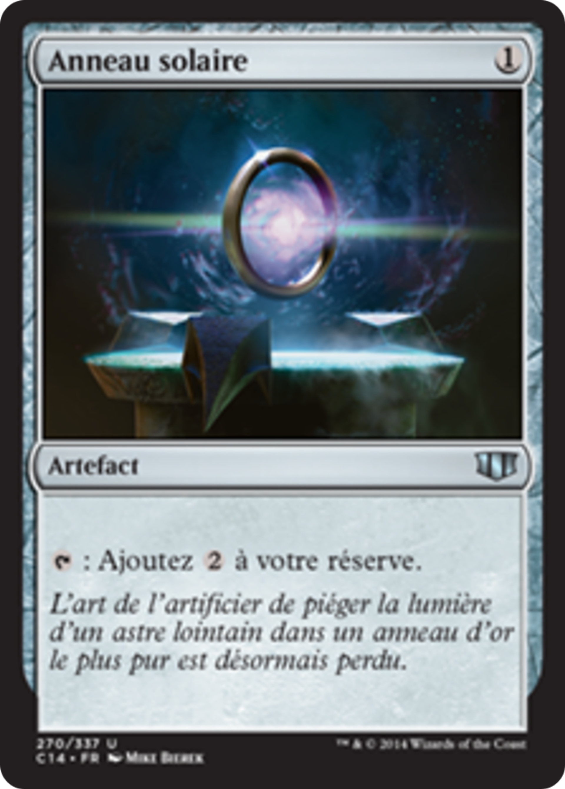 Anneau solaire — Commander 2014 — Magic: The Gathering