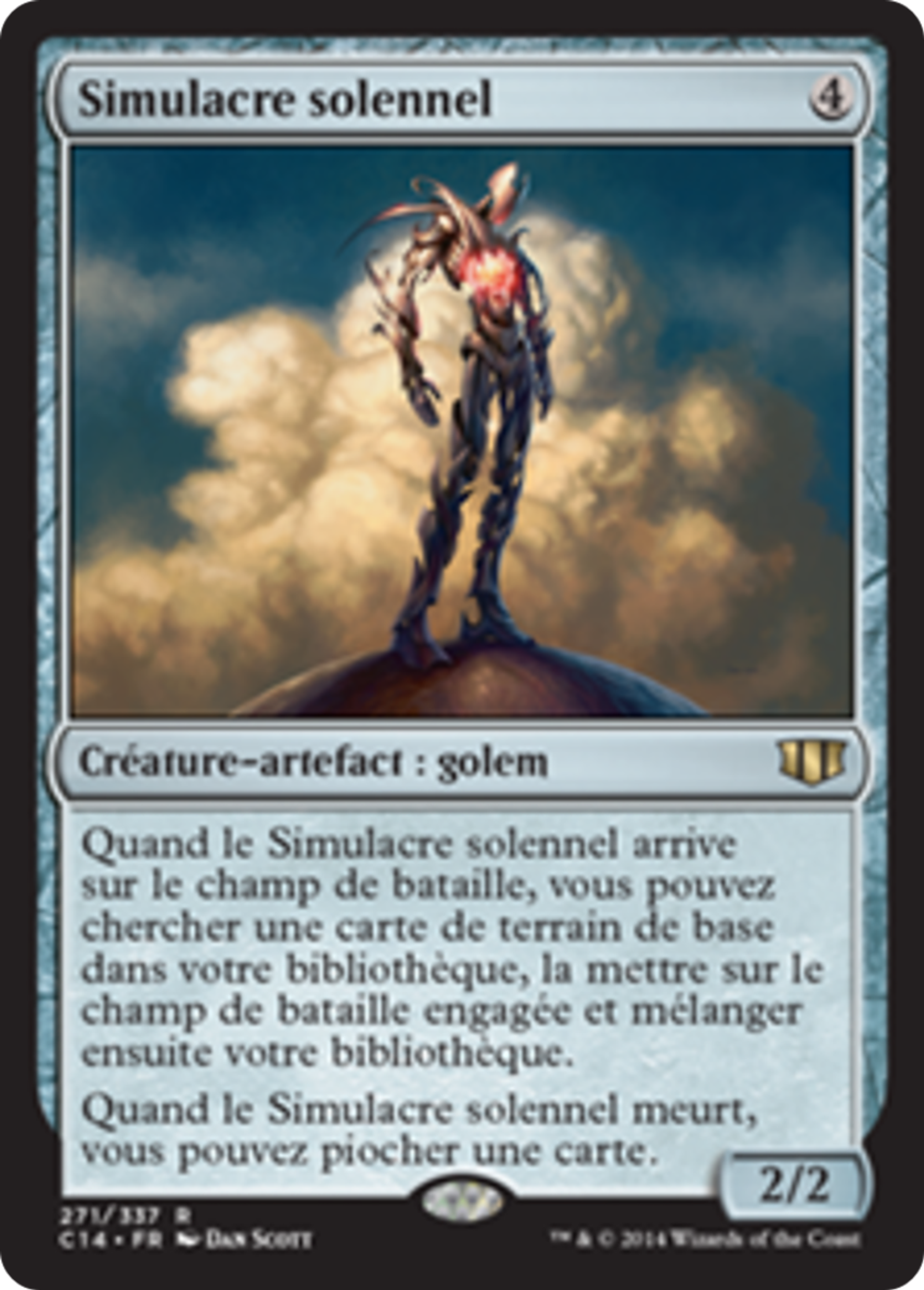 Simulacre solennel — Commander 2014 — Magic: The Gathering