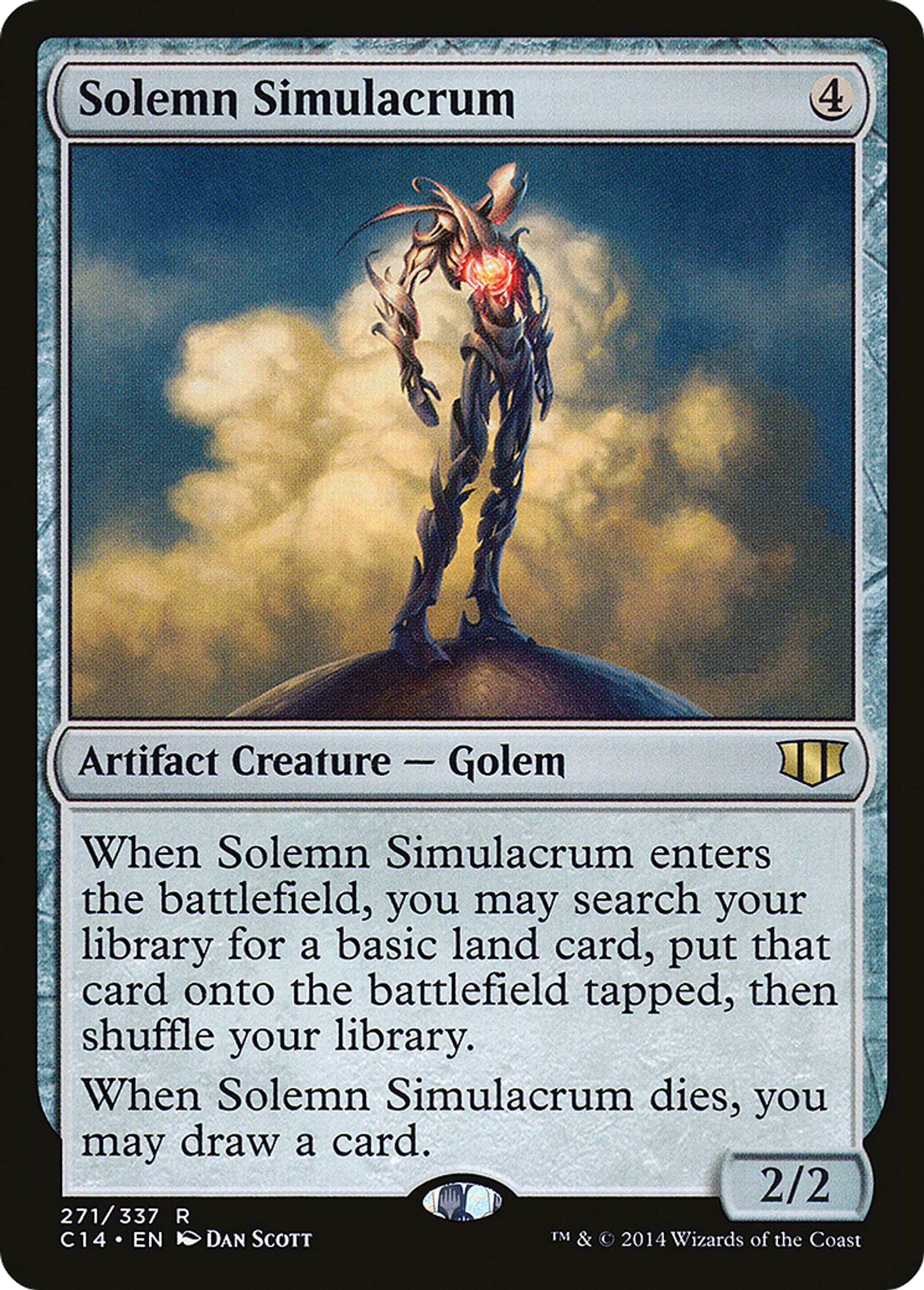 Solemn Simulacrum — Commander 2014 — Magic: The Gathering